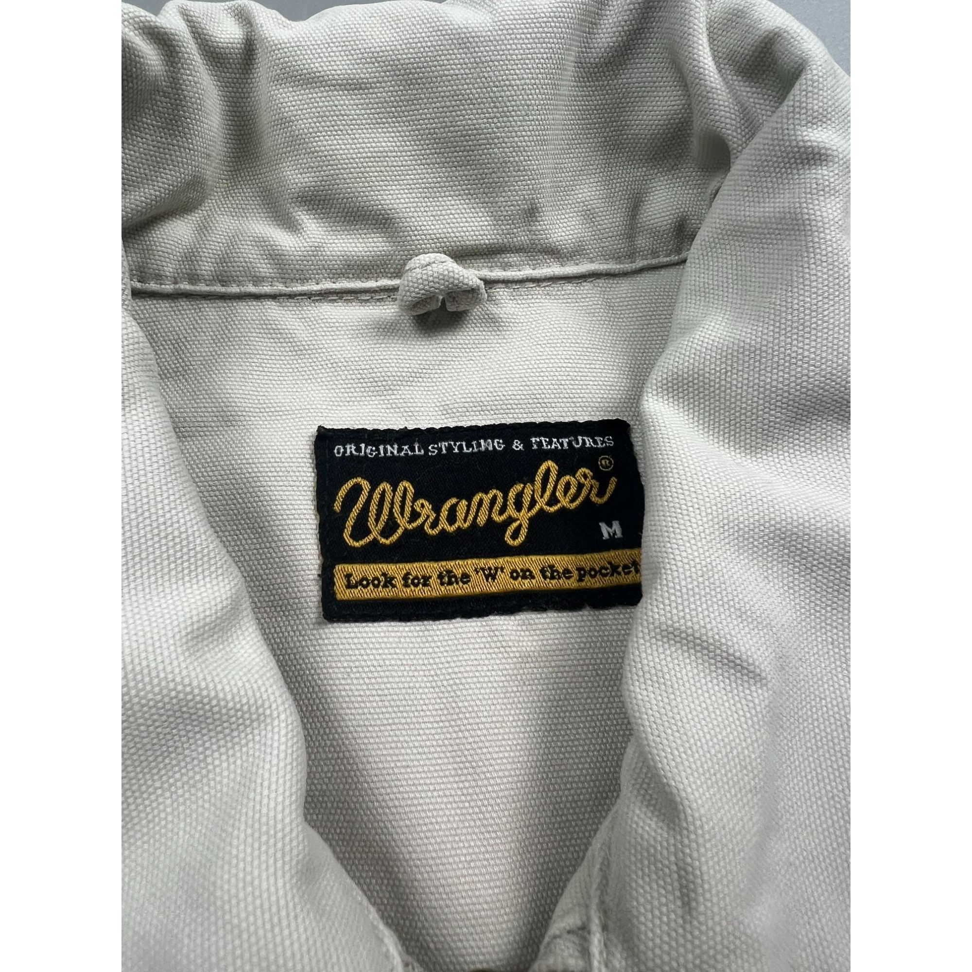 Wrangler Wrangler Vintage Denim Work Jacket (Y0810) Size US M / EU 48-50 / 2 - 8 Thumbnail