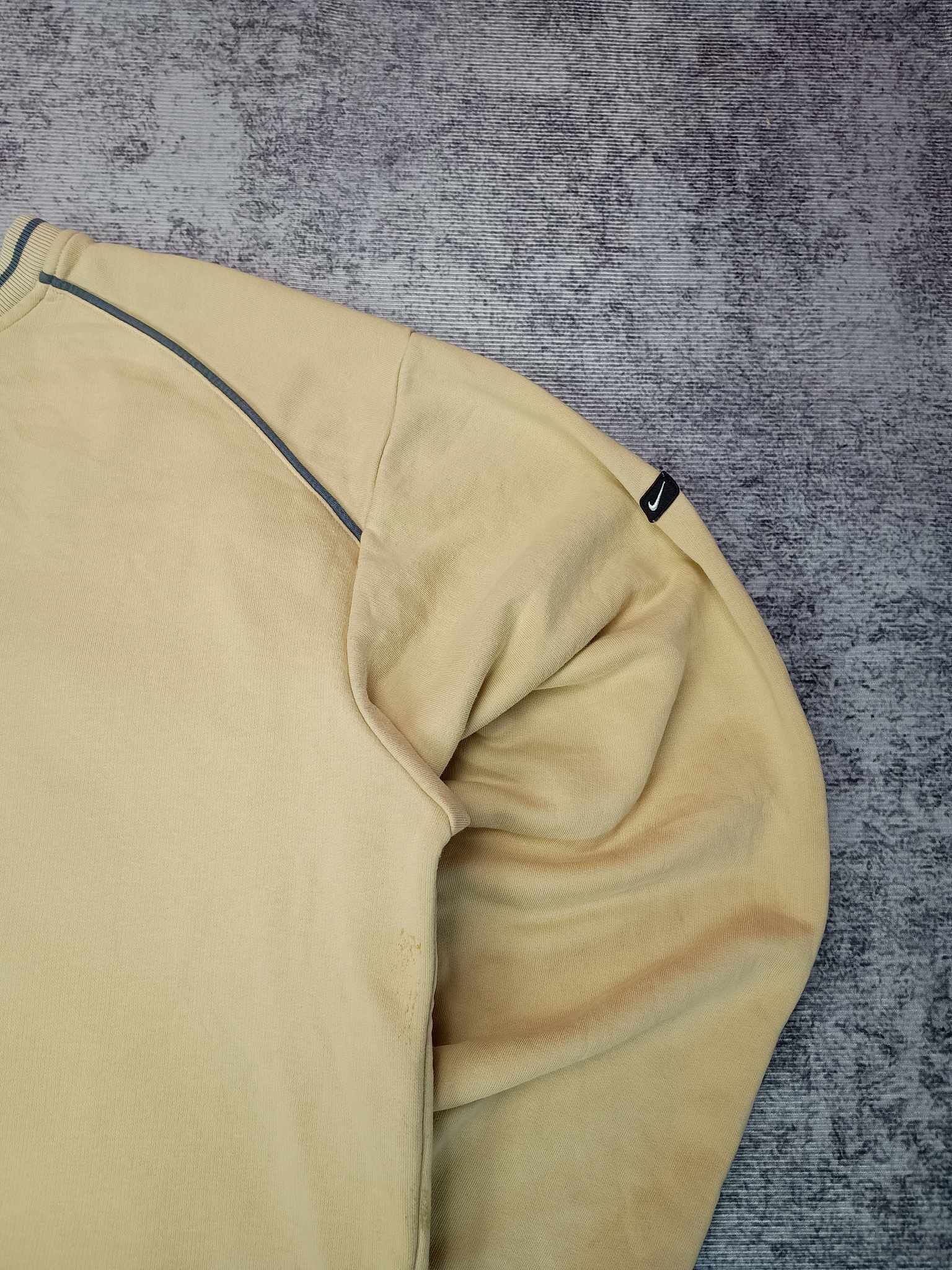 Nike × Vintage nike sweatshirt Vintage 90s 00s Rare Big Swoosh embroidered Size US XL / EU 56 / 4 - 5 Thumbnail