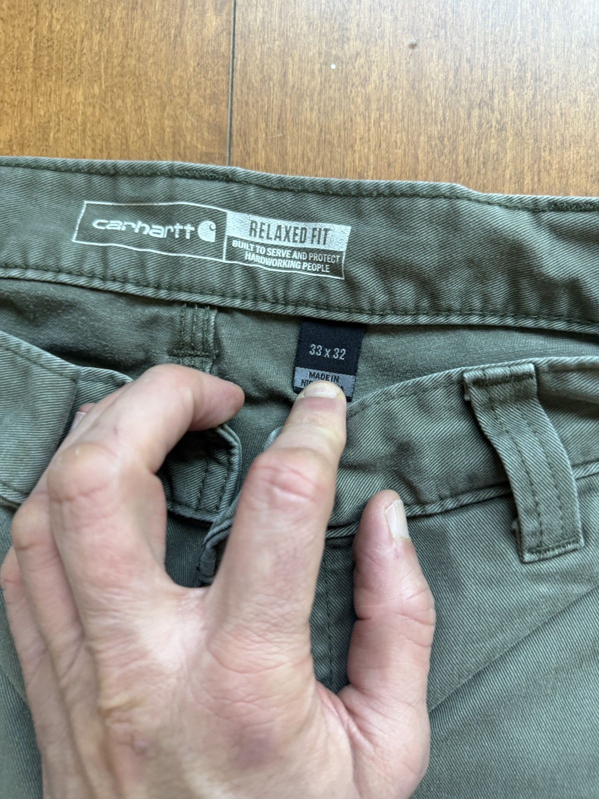 Carhartt Vintage Carhartt carpenter pants Size US 33 - 4 Thumbnail