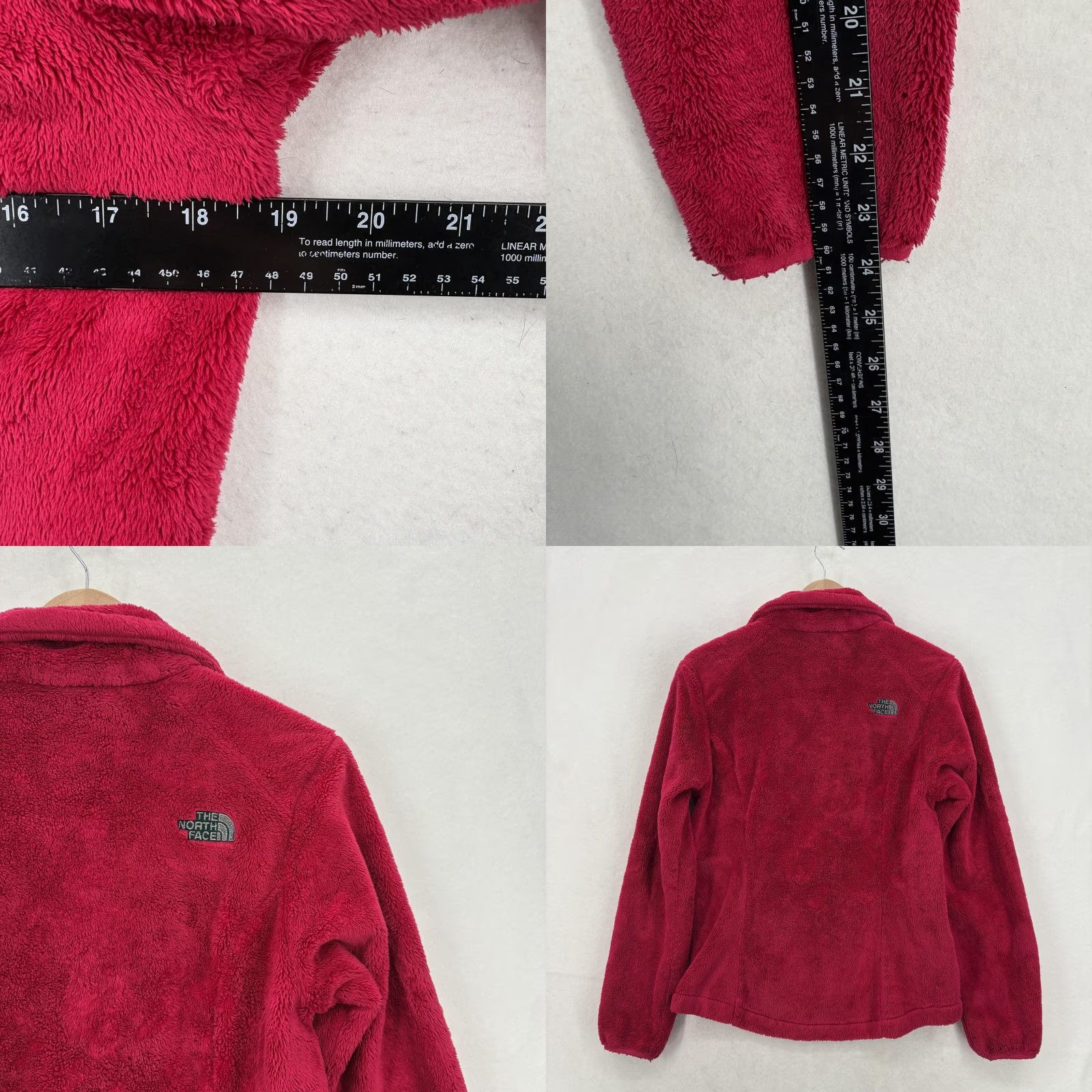 The North Face The North Face Osito 2 Fleece Jacket Womens Small Red Full Zip Cozy Warm Soft Jacket Women's S Red Full Zip Pockets Short Sleeve? Size S / US 4 / IT 40 - 8 Thumbnail