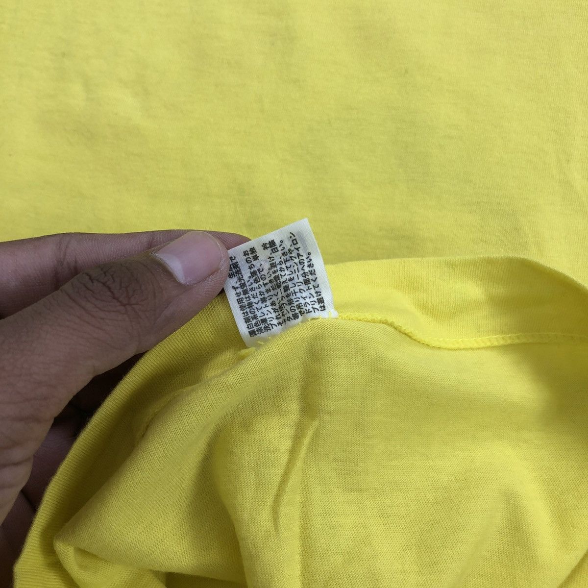 Bape × Vintage Vintage Bape x 24 Hour Television Iconic Logo Yellow Tee Size US M / EU 48-50 / 2 - 7 Thumbnail