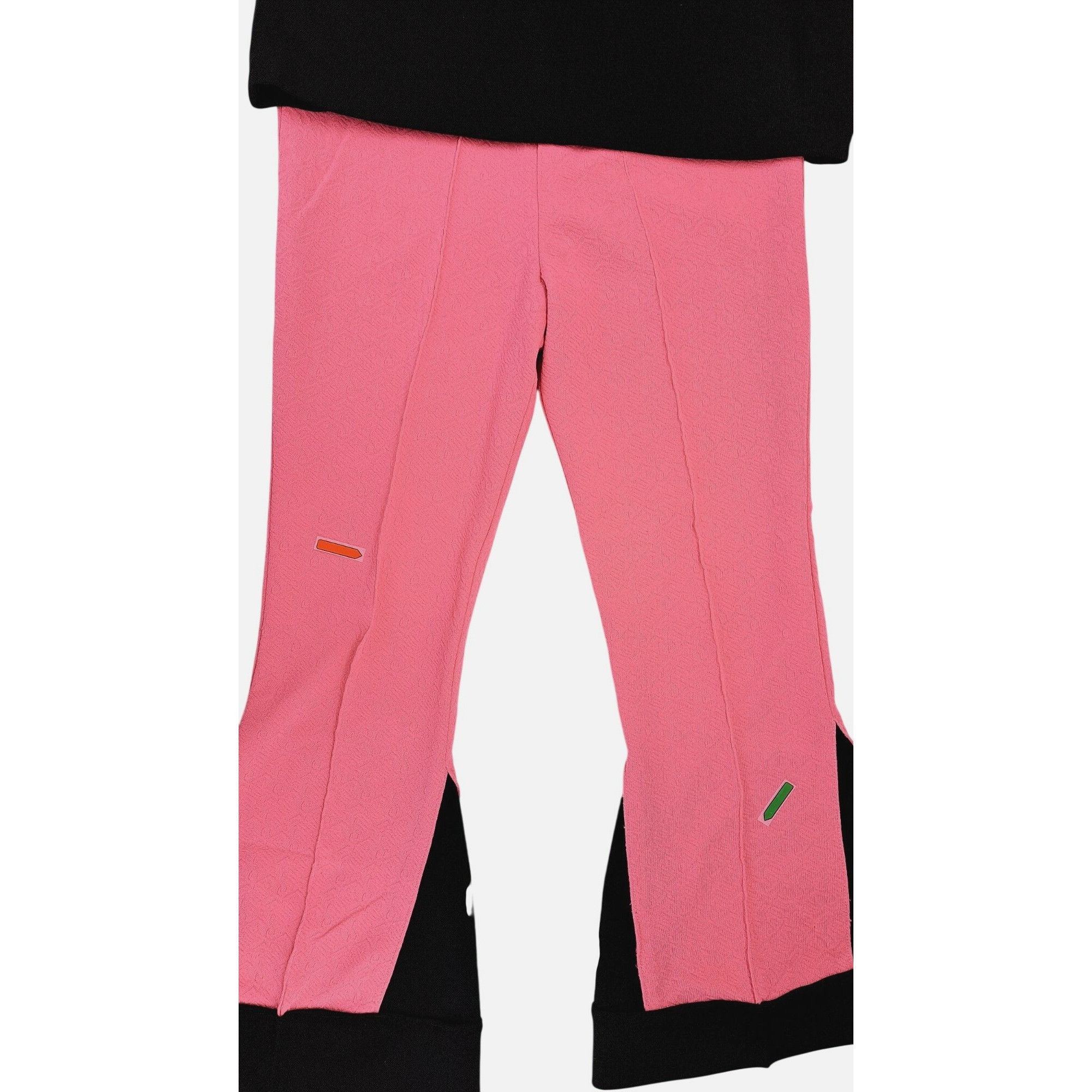 Handmade Vintage Handmade Pant Suit Pink Black Top Polyester 2 Piece Size L / US 10 / IT 46 - 15 Thumbnail