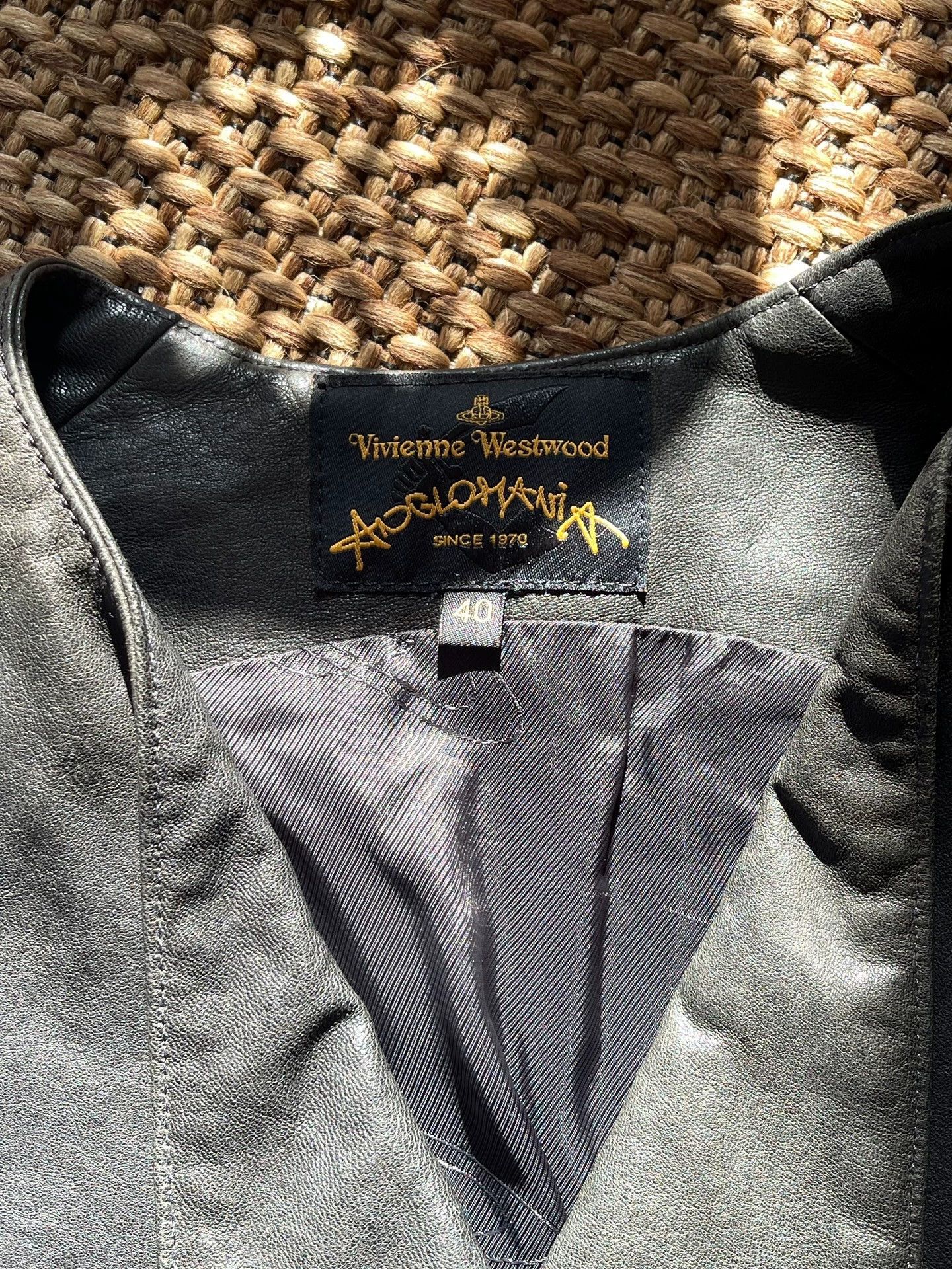Vivienne Westwood Vivienne Westwood Punk Colorblock Leather Jkt Wmns 40 Size S / US 4 / IT 40 - 7 Thumbnail