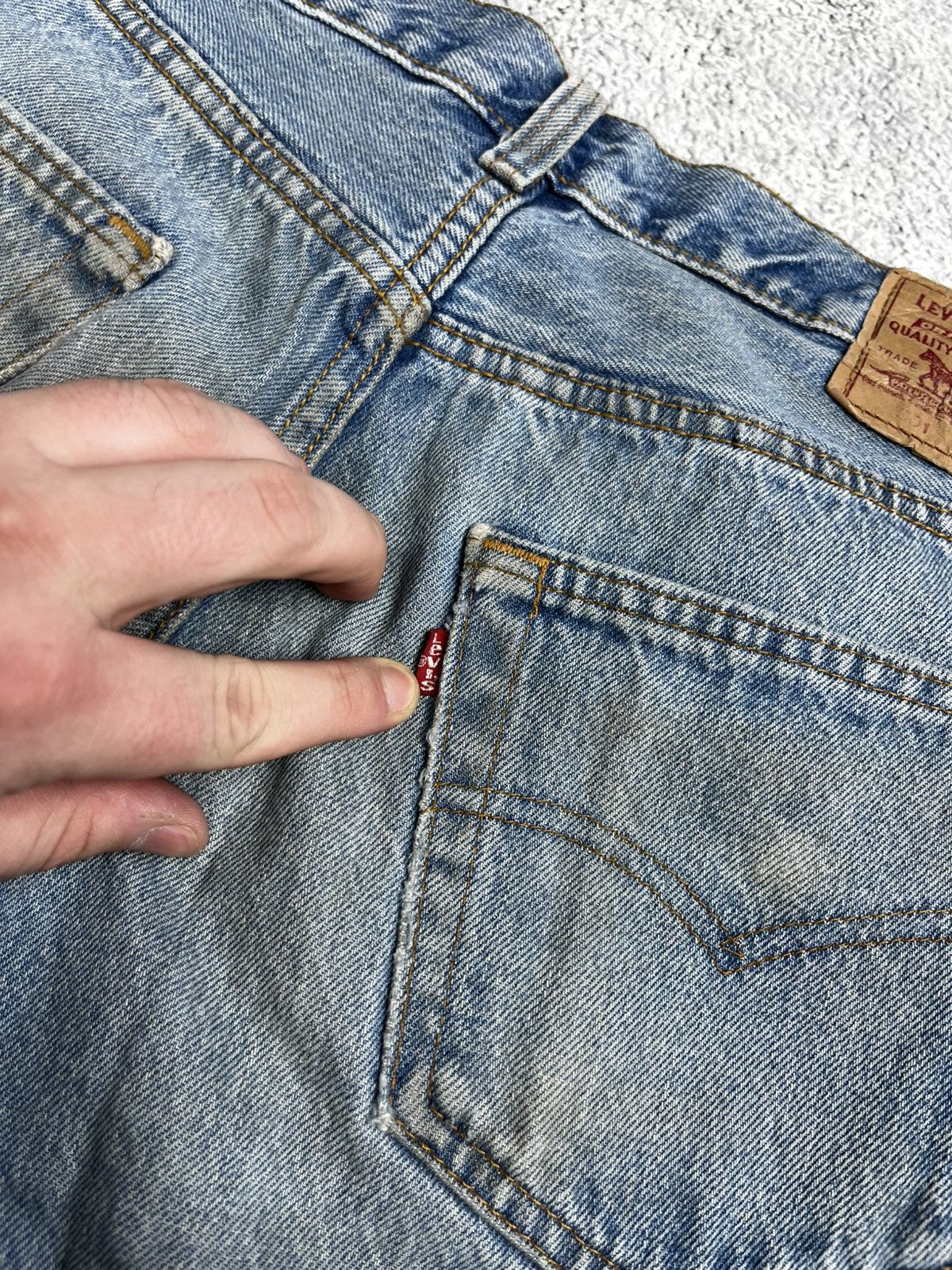 Levi's Vintage Clothing Levis denim pants vintage made USA size 36/34 Size US 36 / EU 52 - 5 Thumbnail