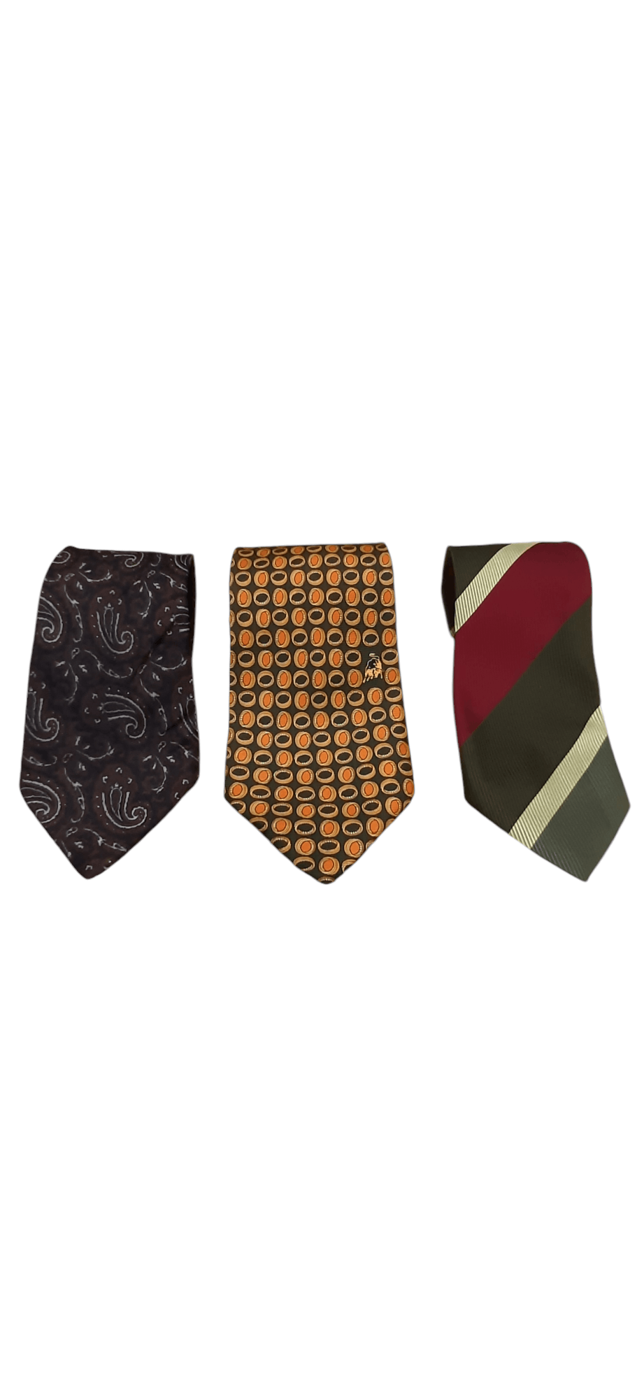 Fendi 3 silk ties Fendi Balmain Lamborghini Size ONE SIZE - 1 Thumbnail