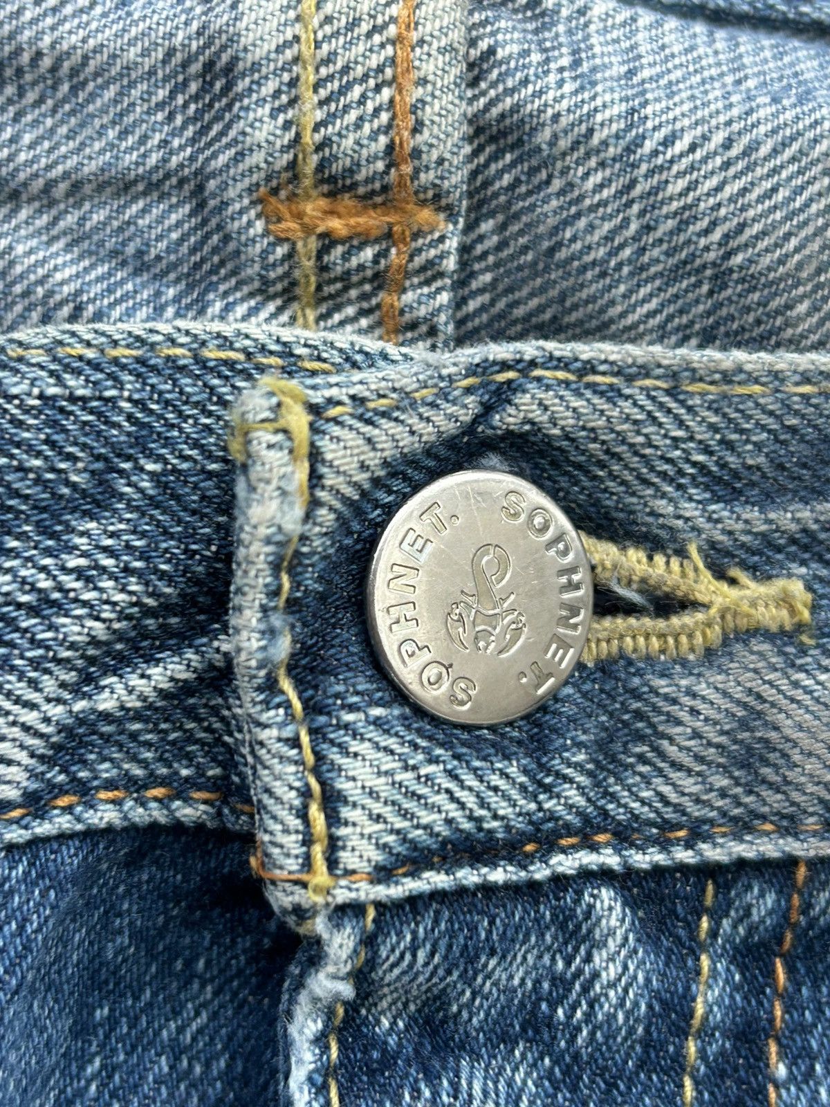 Sophnet. Sophnet Japan Vintage Blue Denim Size 32" / US 10 / IT 46 - 7 Thumbnail