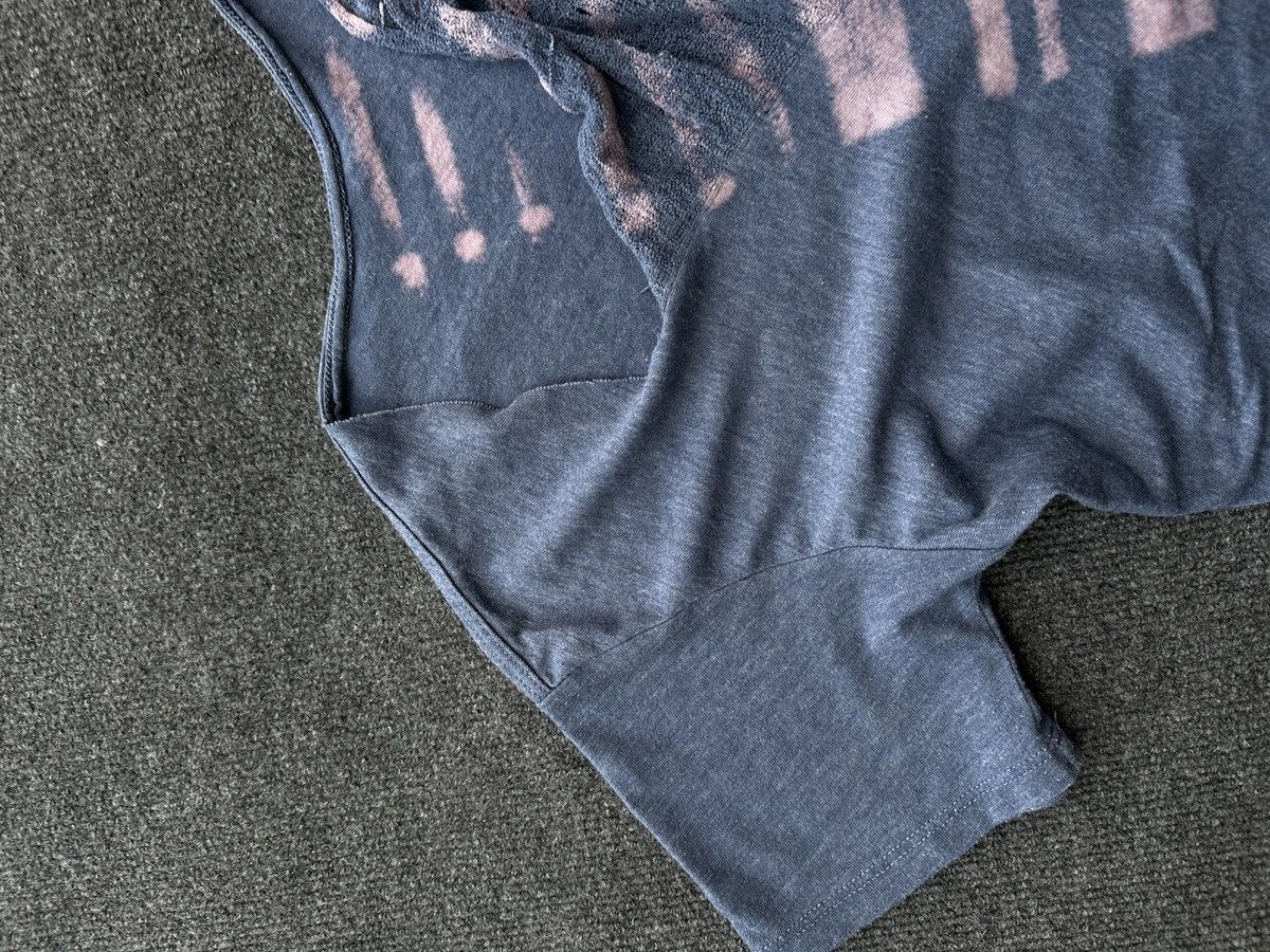 Other OPIUM 🚨 RAQUEL ALLEGRA BASIC LINE BLUE OPIUM DISTRESSED TEE Size M / US 6-8 / IT 42-44 - 3 Thumbnail