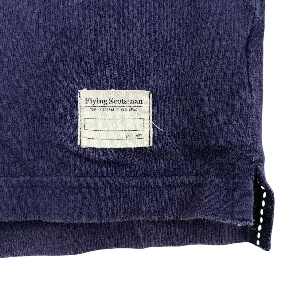 Vintage Vintage FLYING SCOTSMAN Pocket Polo Tee Shirt Top Office Size L / US 10 / IT 46 - 4 Thumbnail