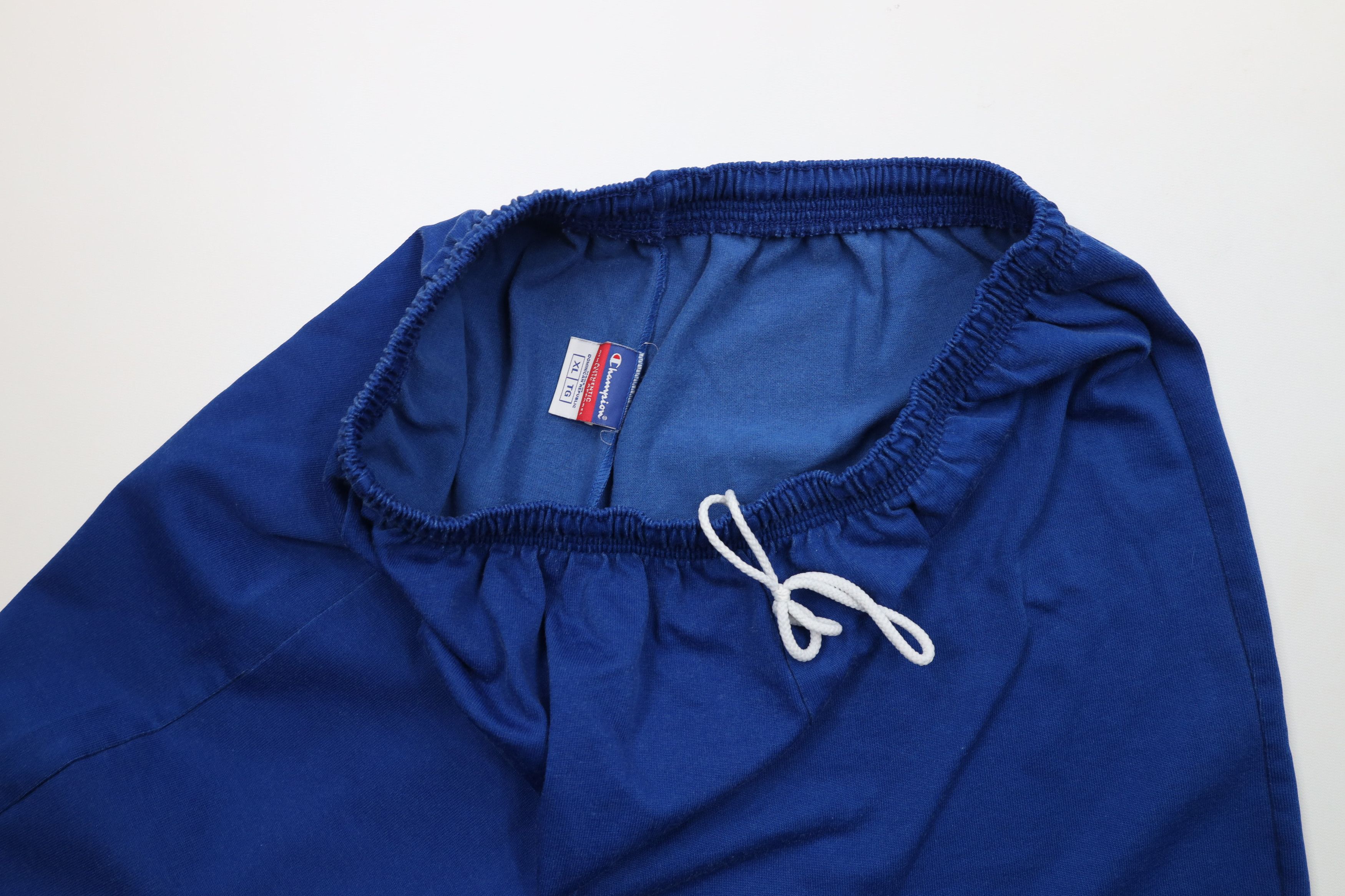 Champion Vintage 90s Champion Logo Above Knee Shorts Royal Blue Size US 36 / EU 52 - 7 Thumbnail