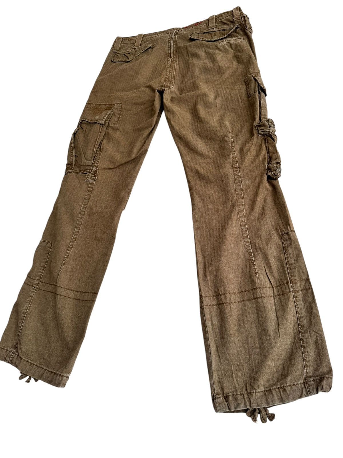 Polo Ralph Lauren Vintage Polo Ralph Lauren Multiple Pocket Cargo Pants Size US 34 / EU 50 - 5 Thumbnail