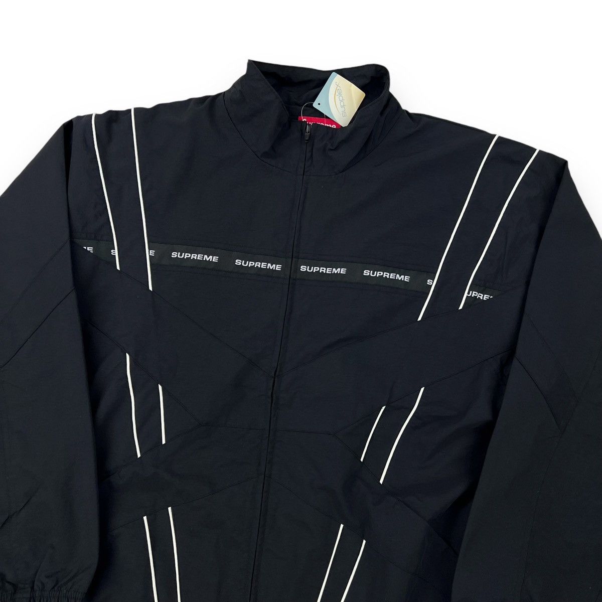 Supreme Ducati Track Jacket Black Men's - SS24 - US
