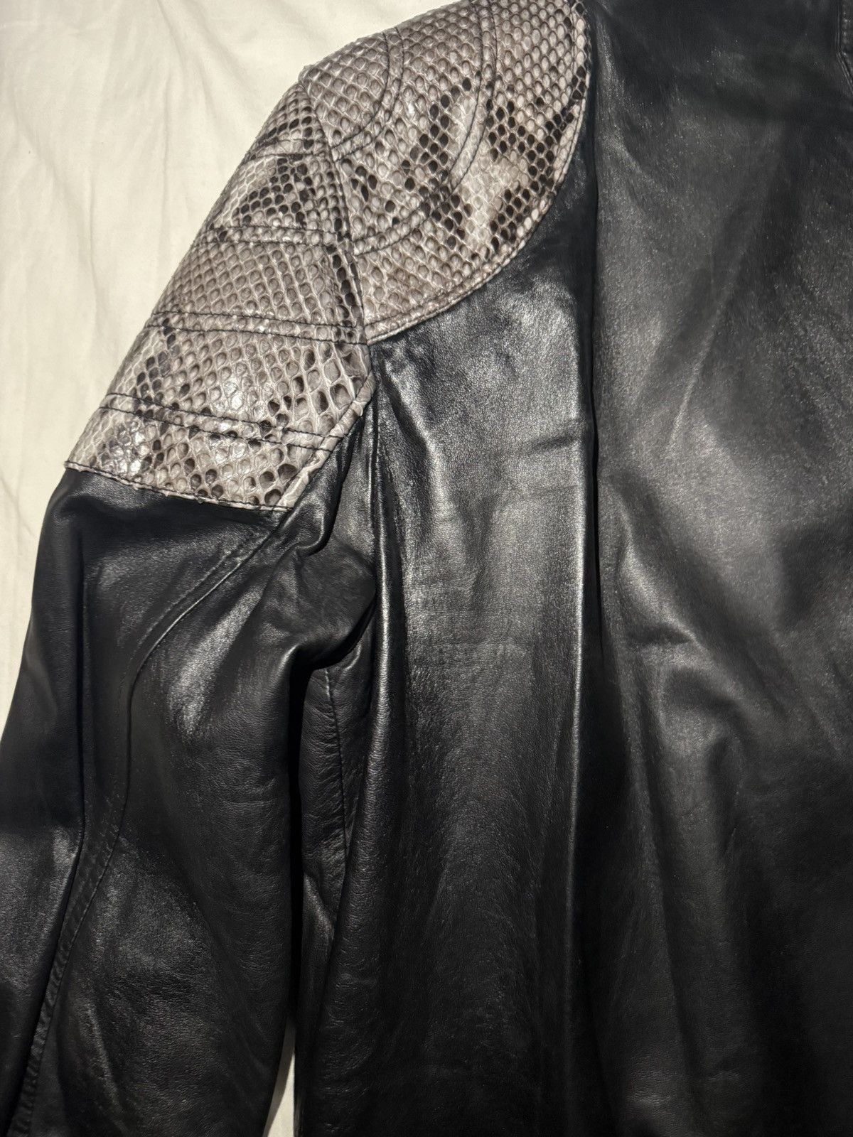 Billionaire Couture Billionaire (Made In Italy) Leather Jacket Size US L / EU 52-54 / 3 - 18 Thumbnail