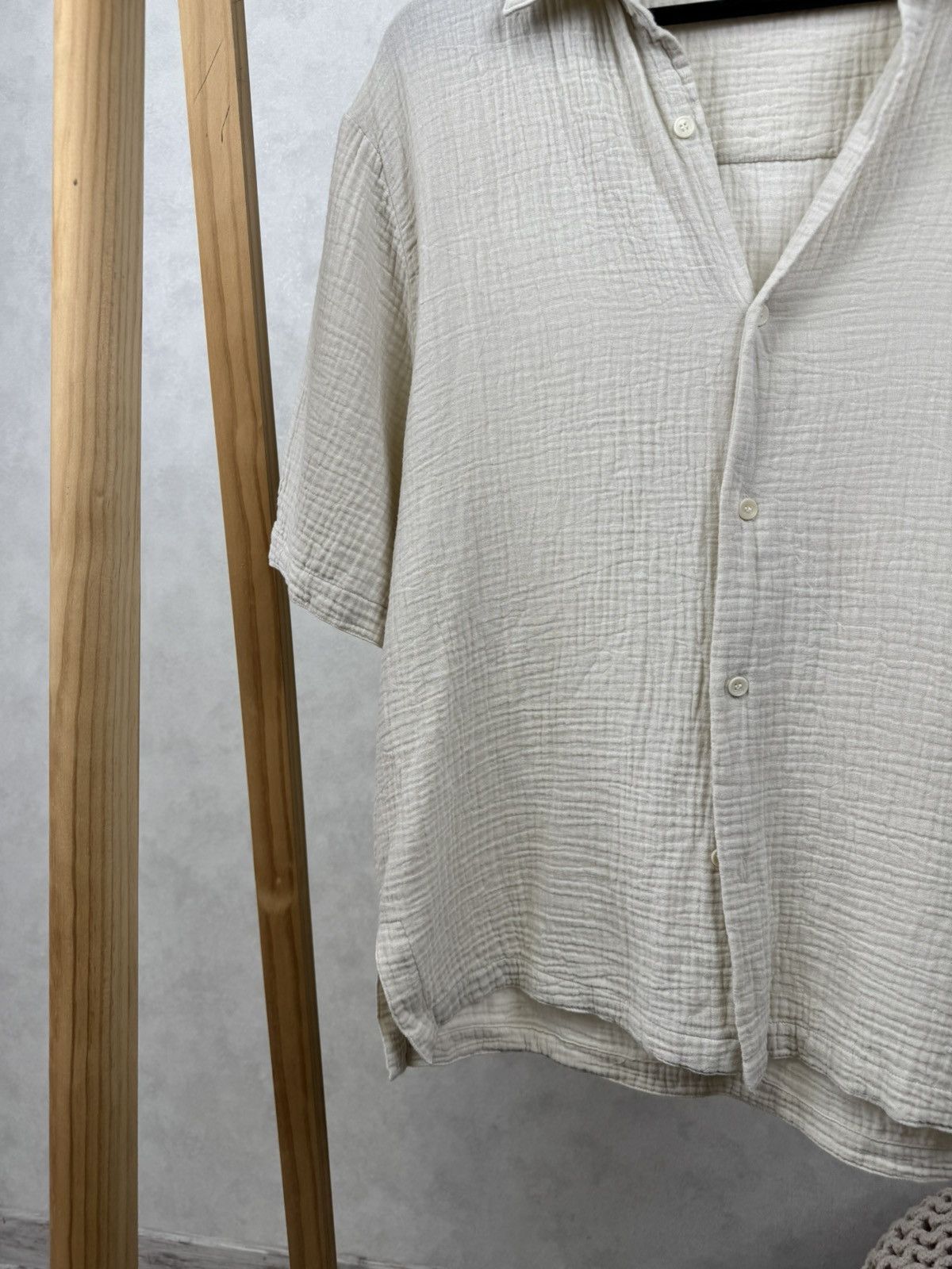 Sandro Sandro honeycomb shirt Size US M / EU 48-50 / 2 - 3 Thumbnail