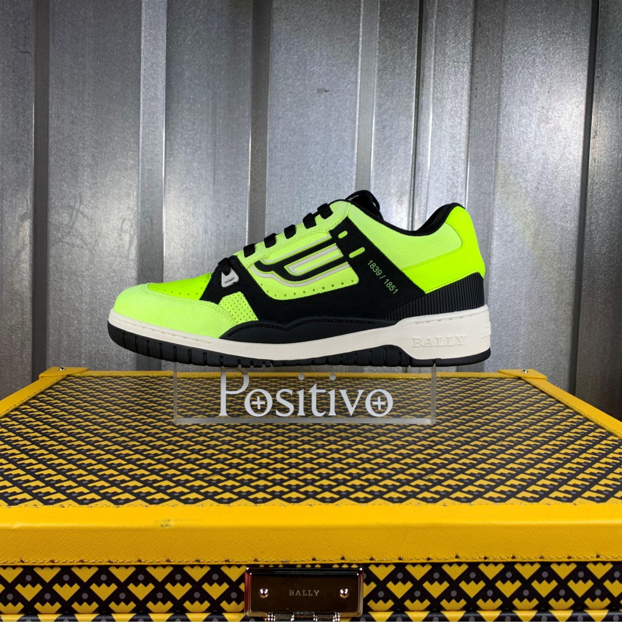 Bally Bally KUBA Yellow Leather Low Top Sneakers US 7.5 Size US 7.5 / EU 40-41 - 1 Thumbnail