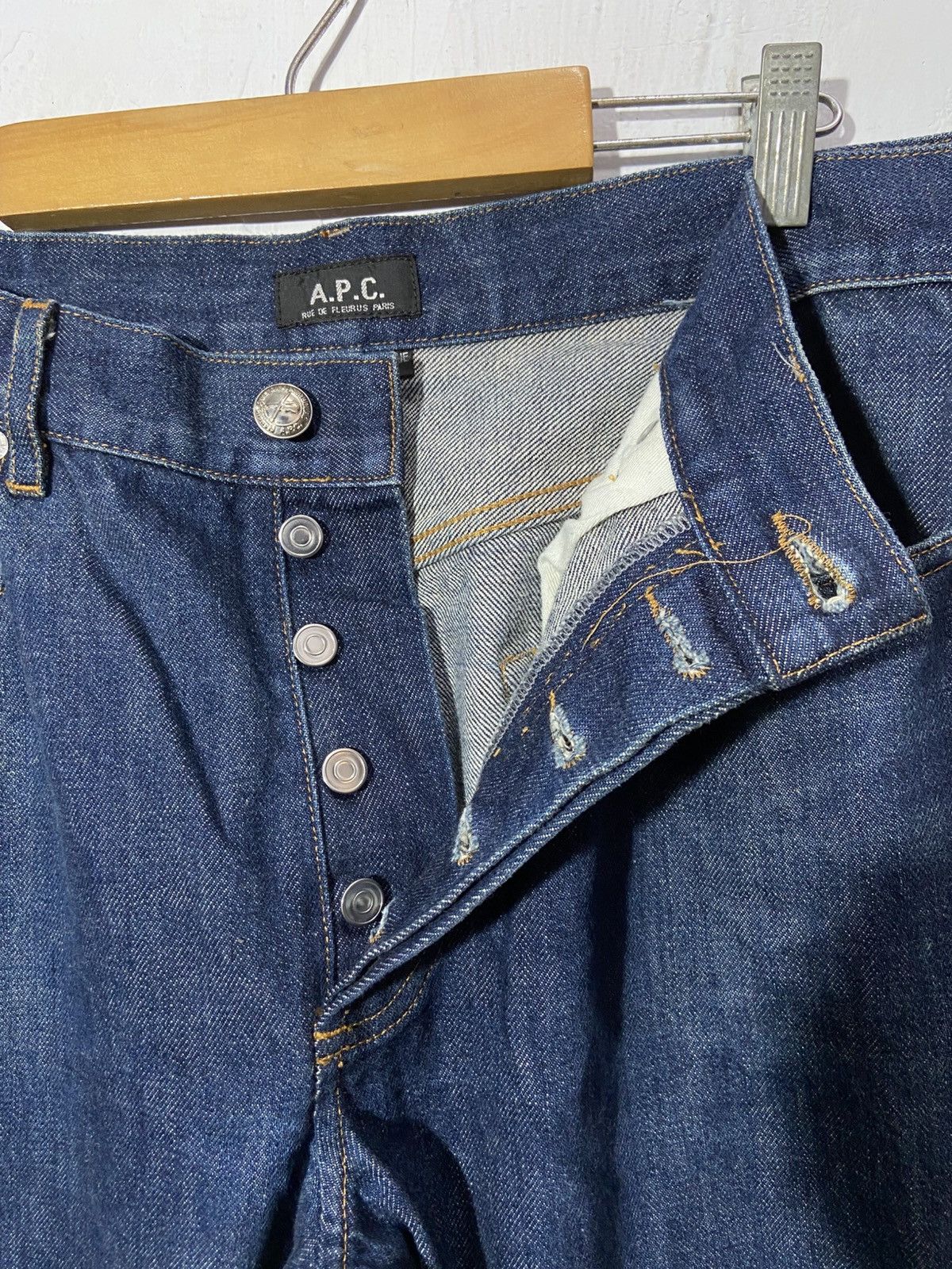 A.P.C. A.P.C. Rescue Selvedge Denim Pants Button Fly Jeans Pants Size US 33 - 5 Thumbnail
