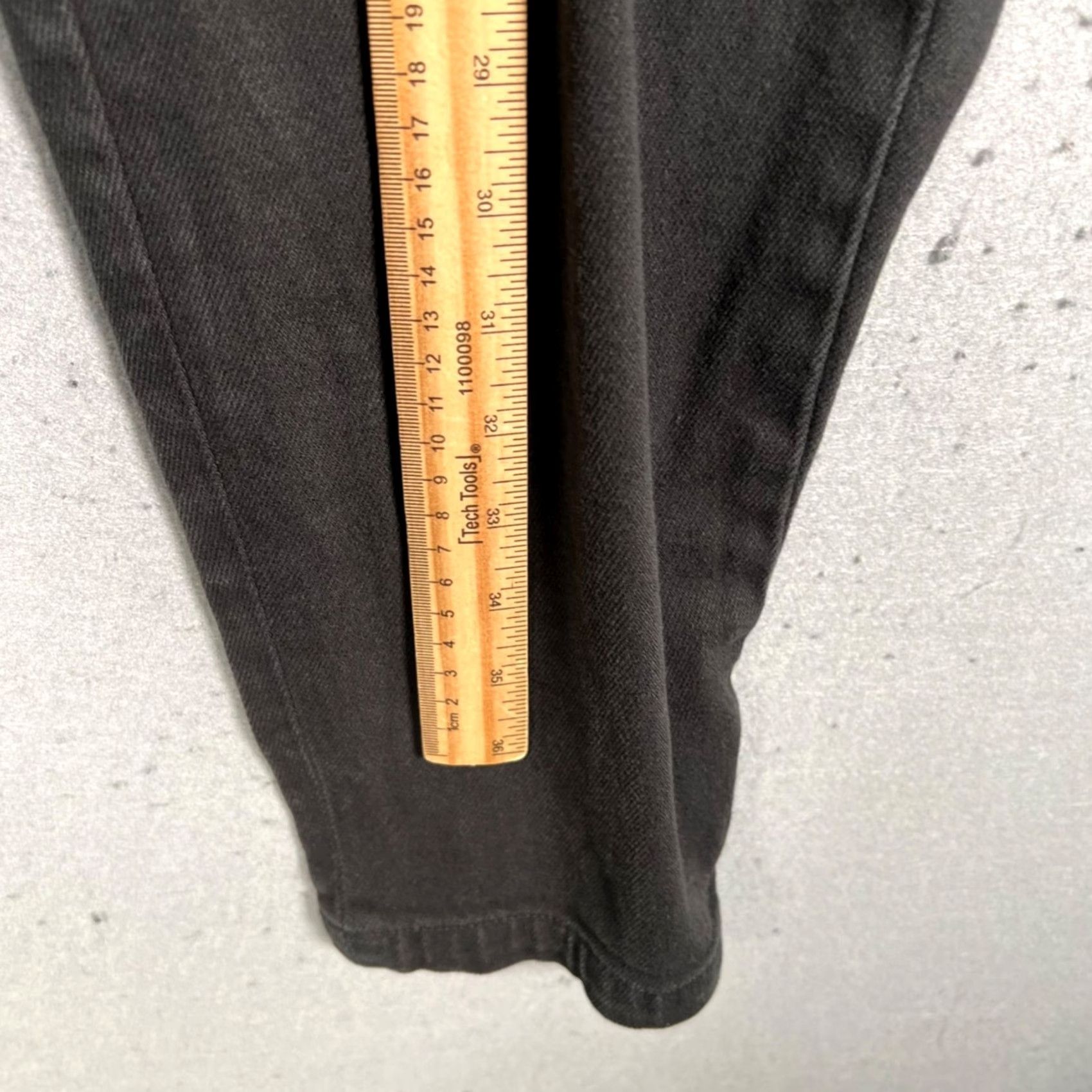 Vintage Wilfred Free Womens Small Black High-Waisted Tapered Leg Cargo Pants Size 28" / US 6 / IT 42 - 6 Thumbnail