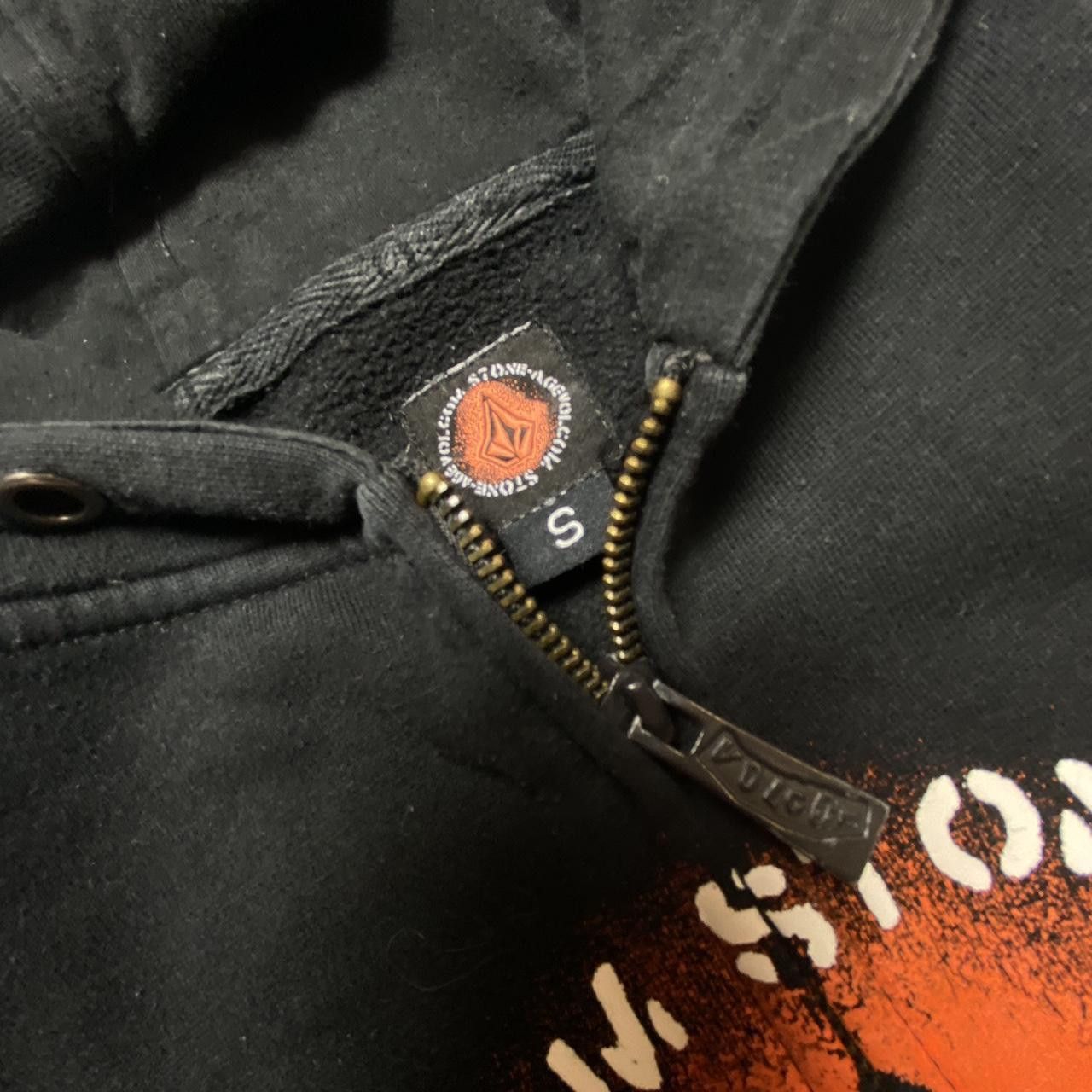 Volcom 00s Volcom Zip-up Hoodie Black S/M Size US M / EU 48-50 / 2 - 3 Thumbnail