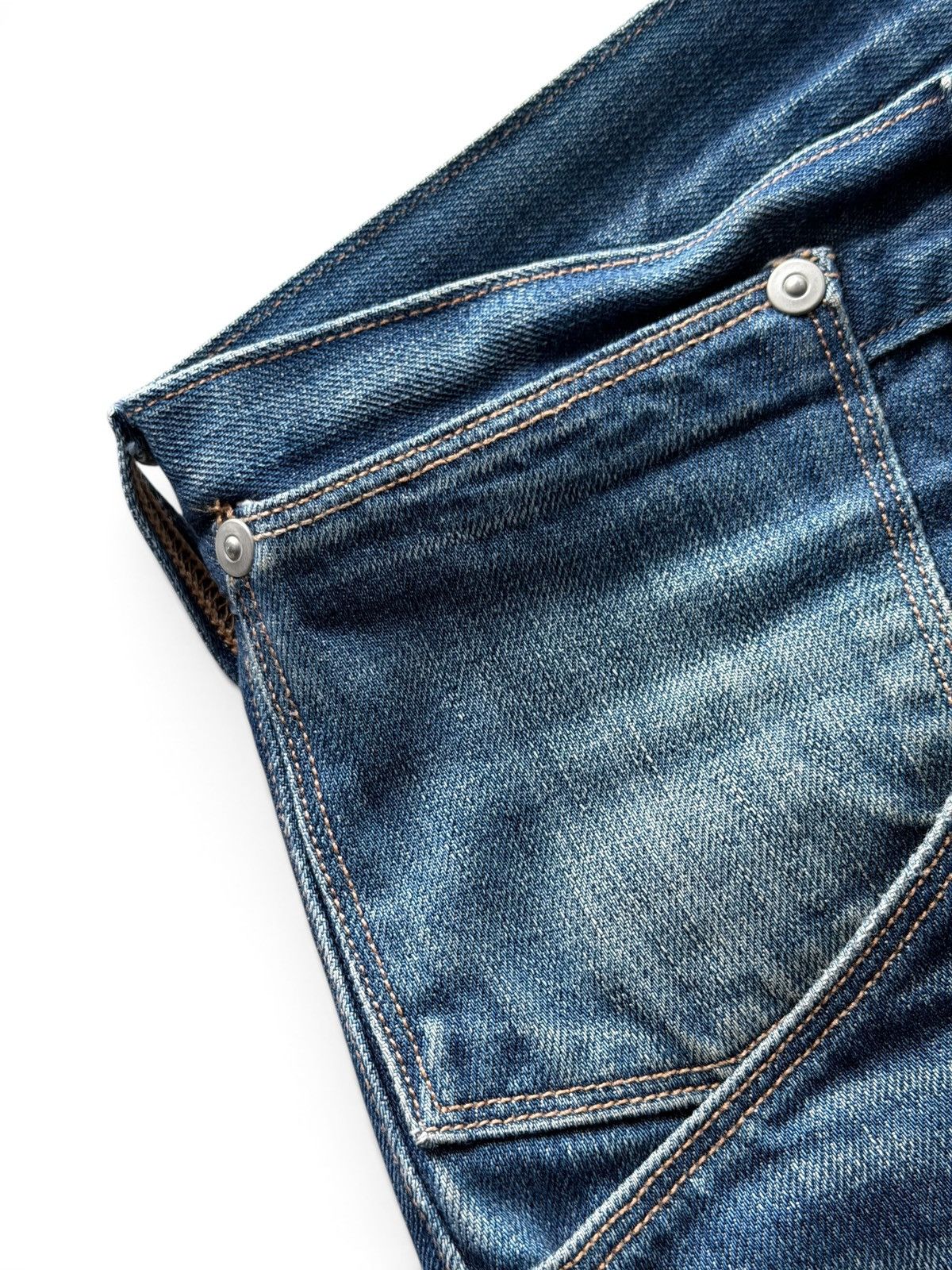 Levi's Levis Engineered Buckle Back Twisted Washed Jeans Size US 33 - 9 Thumbnail