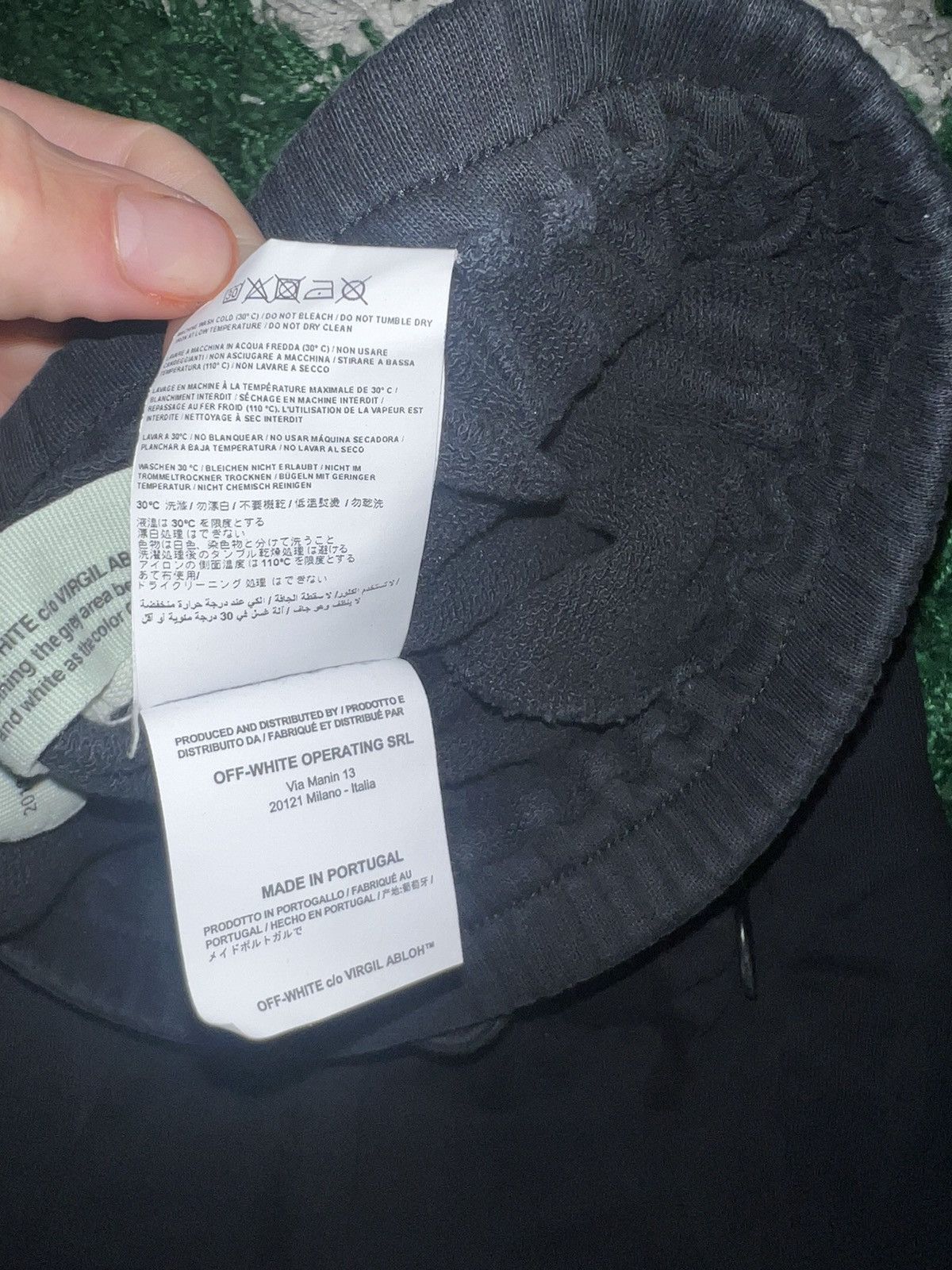 Off-White Sz S oversized black off white “waves” shorts 36-38 Size US 36 / EU 52 - 7 Thumbnail