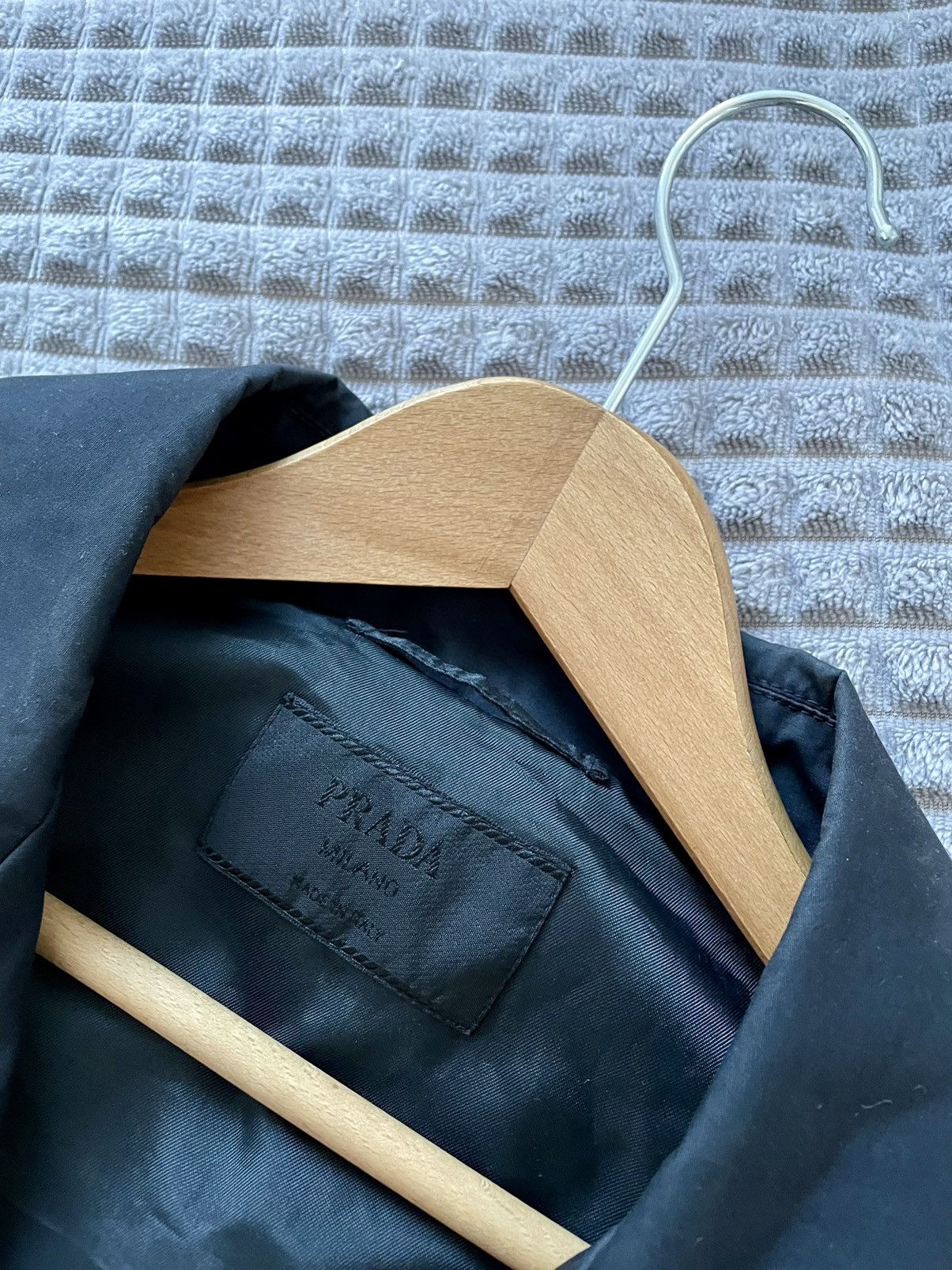 Prada Prada Milano Lightweight Long Coat Jacket Size XL/54-56 Size US XL / EU 56 / 4 - 5 Thumbnail