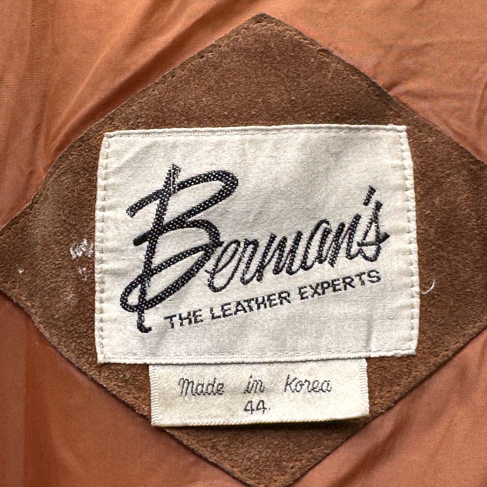 Other Vintage Bermans Suede Leather Heavy Hooded Jacket 44 Large Size US L / EU 52-54 / 3 - 3 Thumbnail