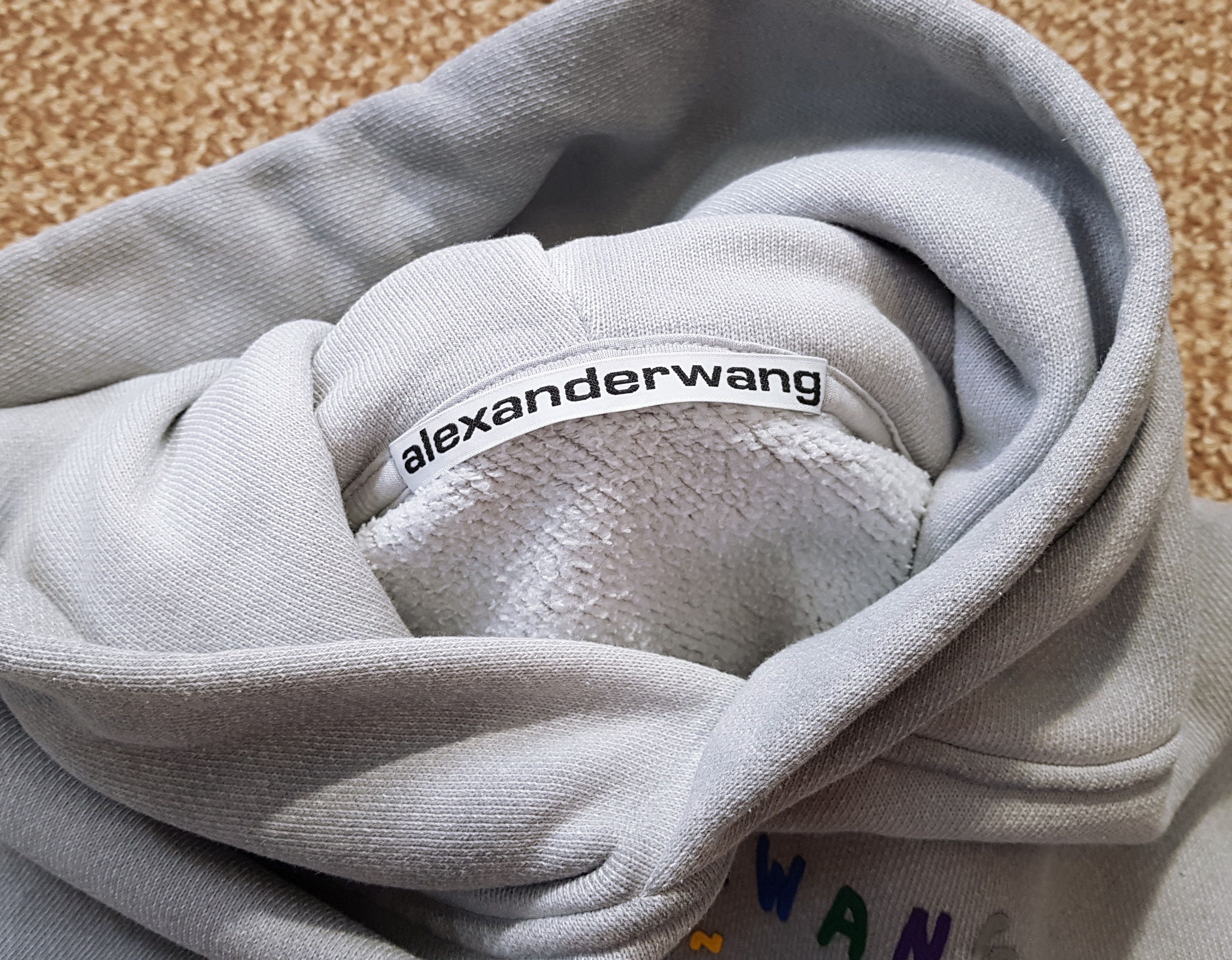Alexander Wang Alexander Wang Women's Logo Detailed Hoodie Sweatshirt XXS Size XXS / US 00 / IT 34 - 11 Thumbnail