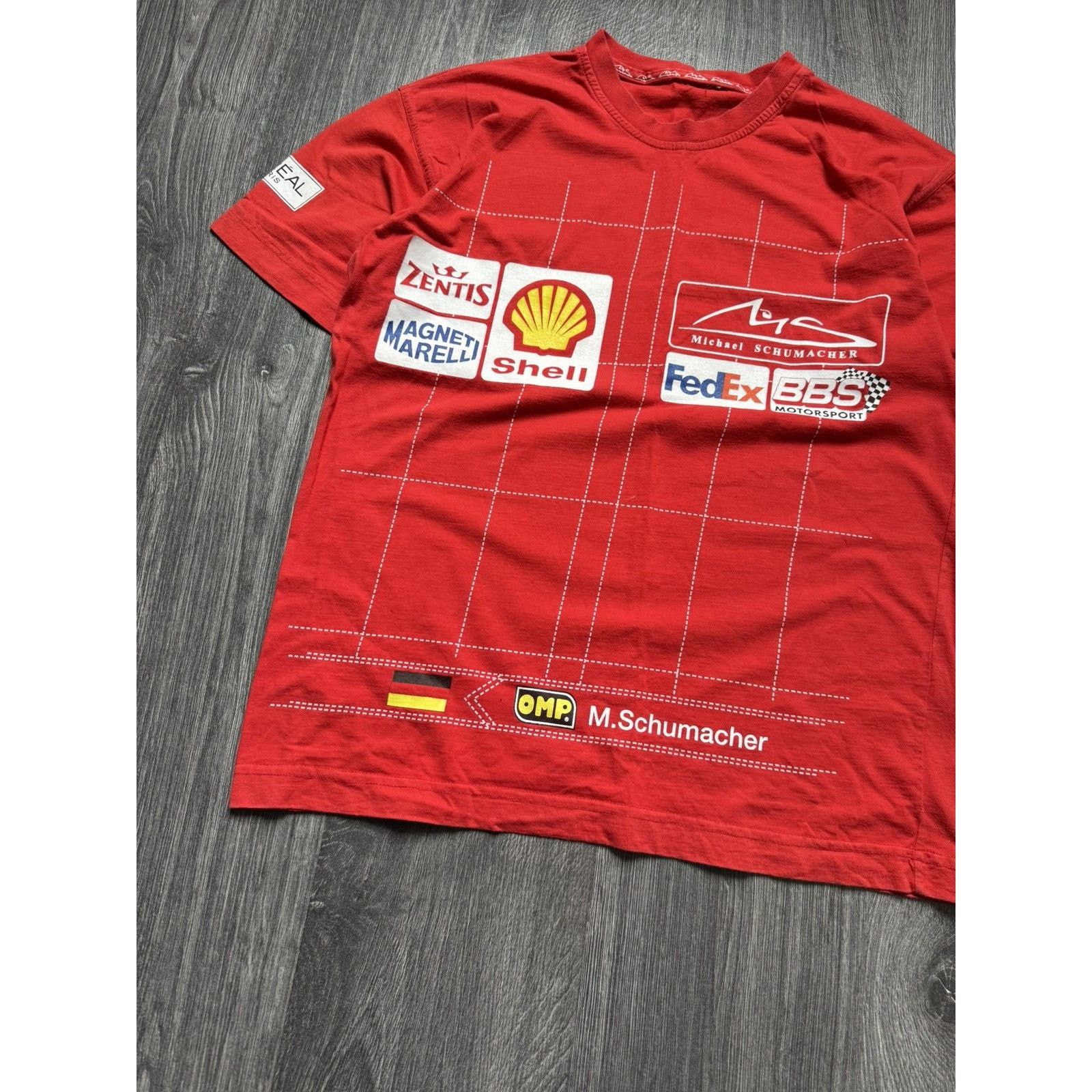Ferrari × Vintage Vintage 1999 Ferrari Michael Chumacher F1 Edition Size US M / EU 48-50 / 2 - 3 Thumbnail