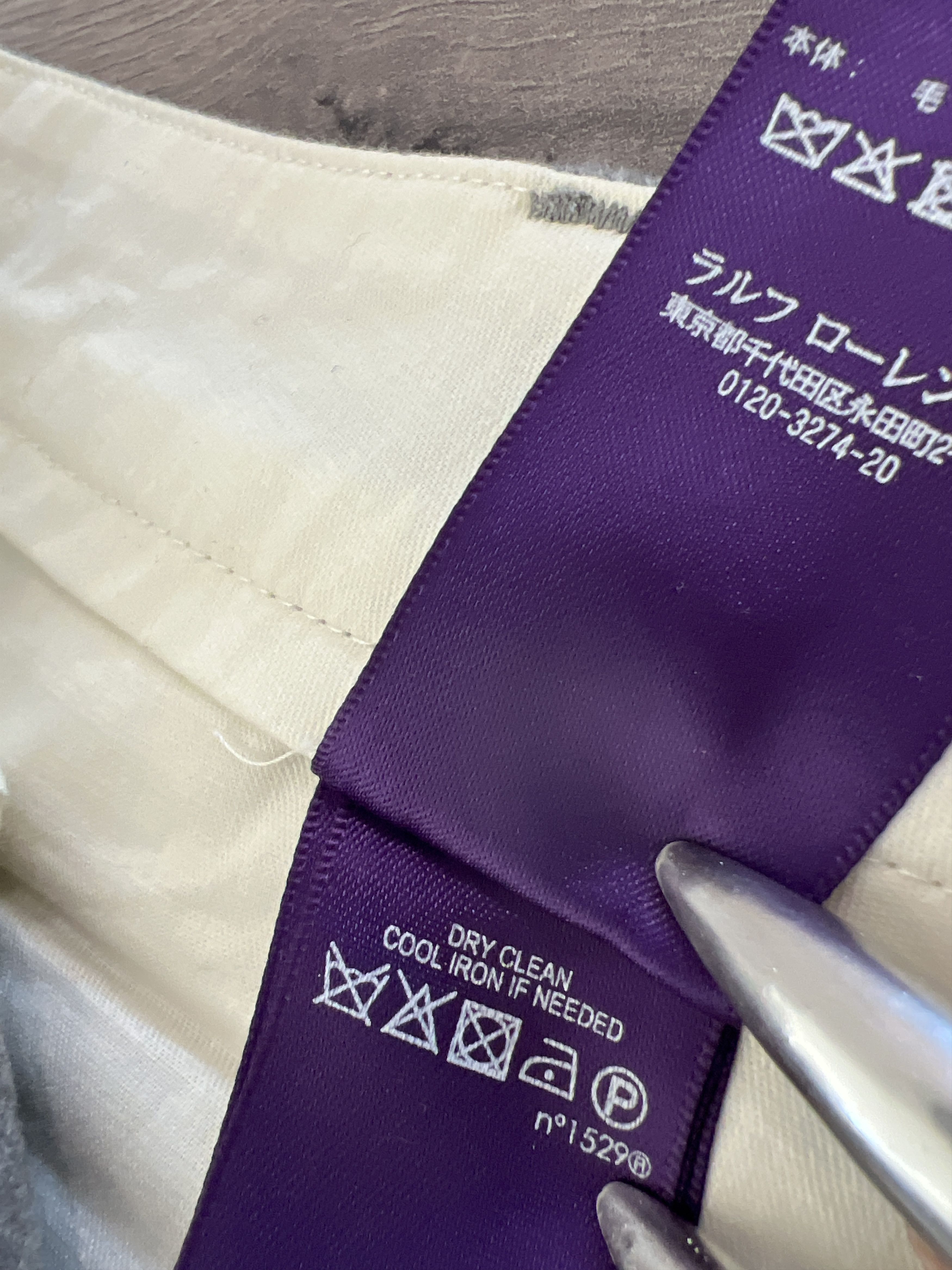 Ralph Lauren Purple Label Ralph Lauren Purple Label Grey Wool Slim Fit Pants Size US 38 / EU 54 - 7 Thumbnail