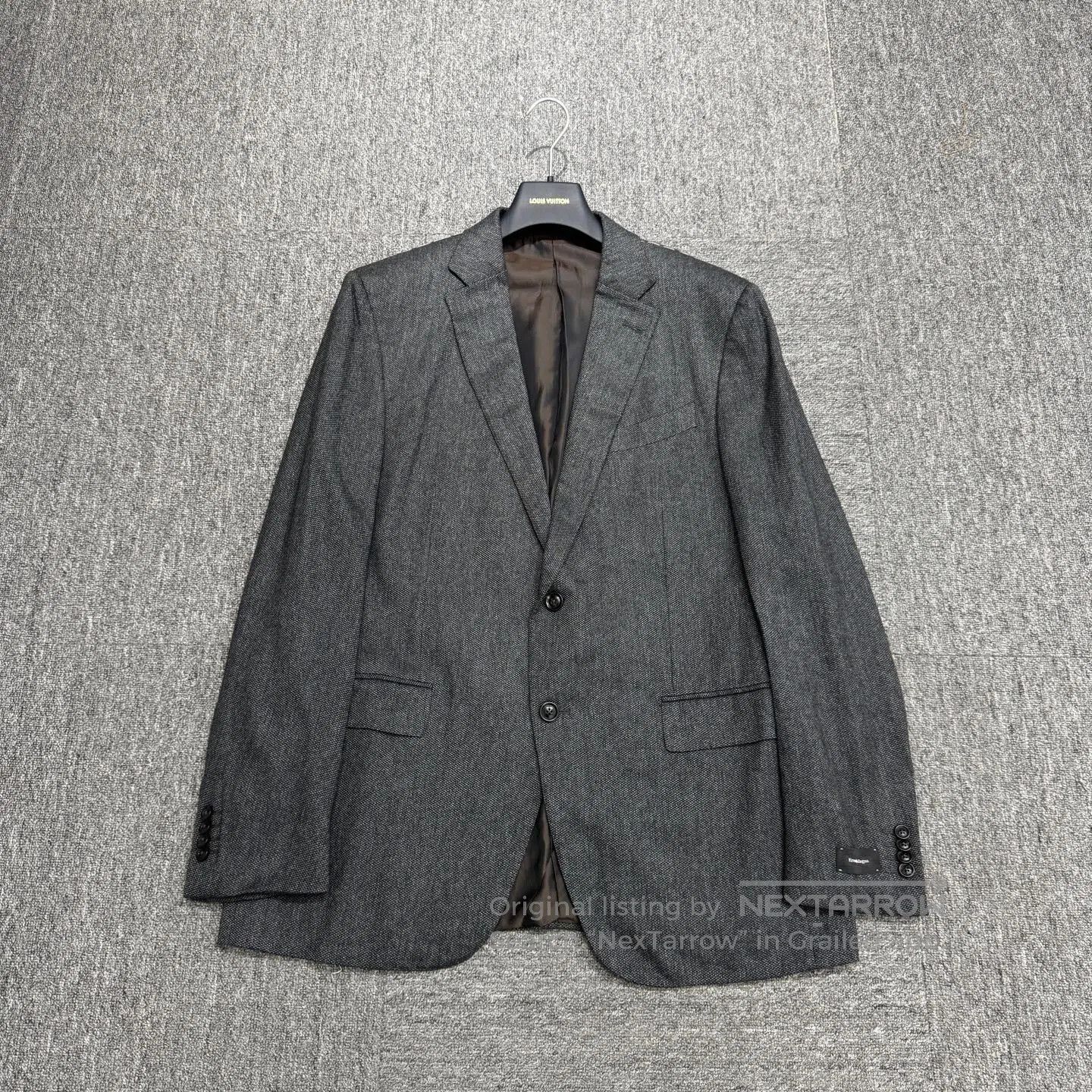 Ermenegildo Zegna Ermenegildo Zegna Goat hair suit jacket| Size 54R - 1 Thumbnail