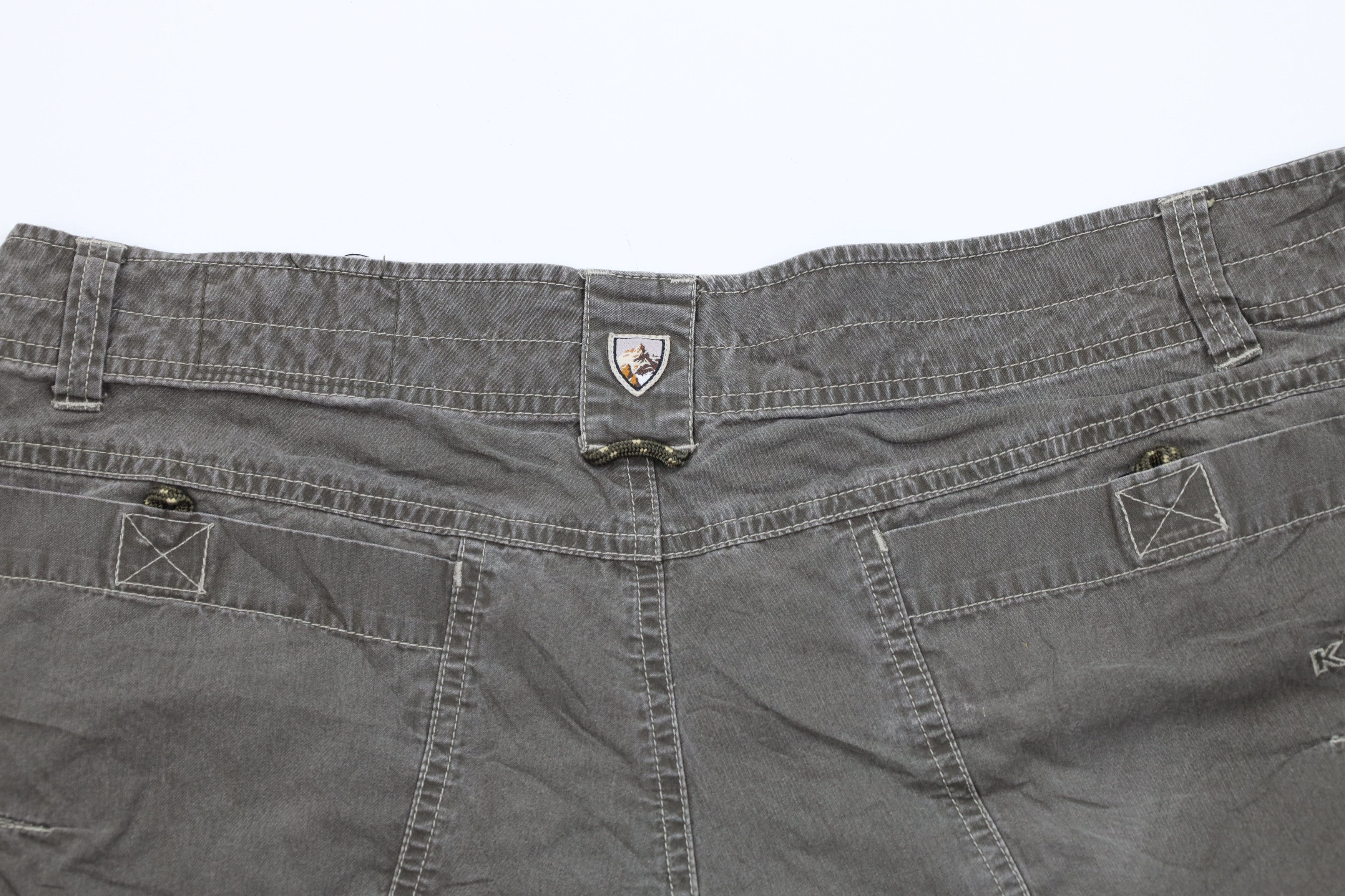 Kuhl Kuhl Mountain Spell Vintage Patina Dye Trekking Trail Shorts Size US 36 / EU 52 - 11 Thumbnail