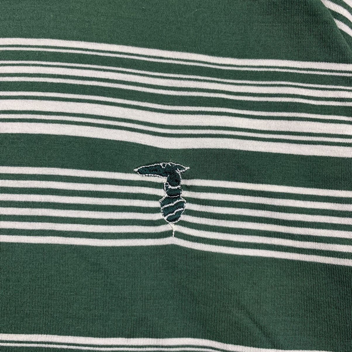 Trussardi Vintage 90’ TRUSSARDI Made In Italy Striped Polo Size US XL / EU 56 / 4 - 3 Thumbnail