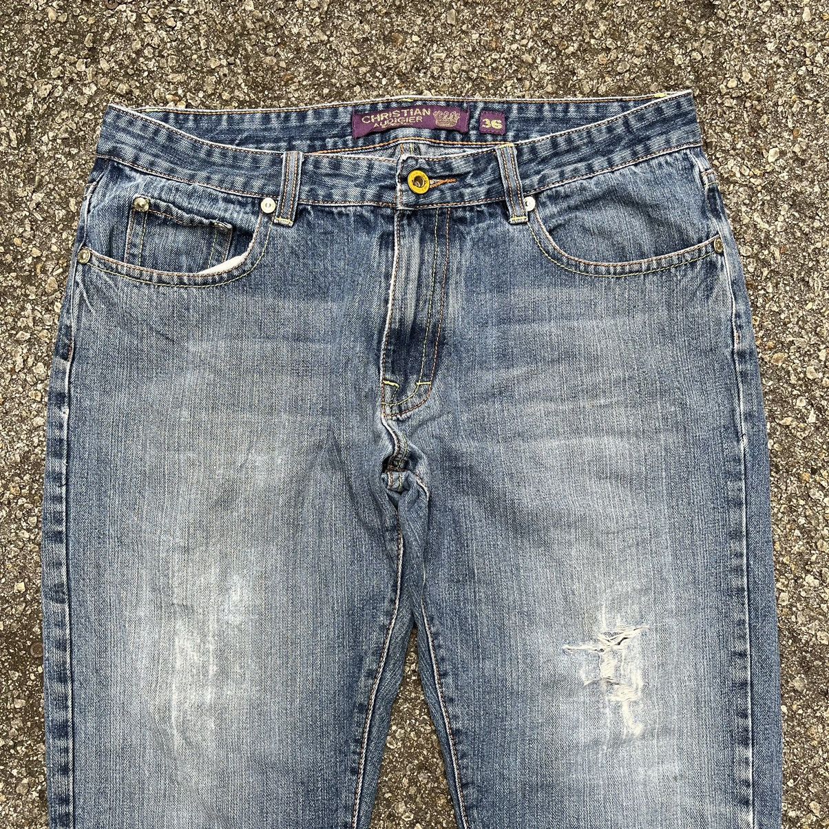 Christian Audigier Ed Hardy Jeans by Christian Audigier Pants Baggy Loose Fit Size US 36 / EU 52 - 4 Thumbnail