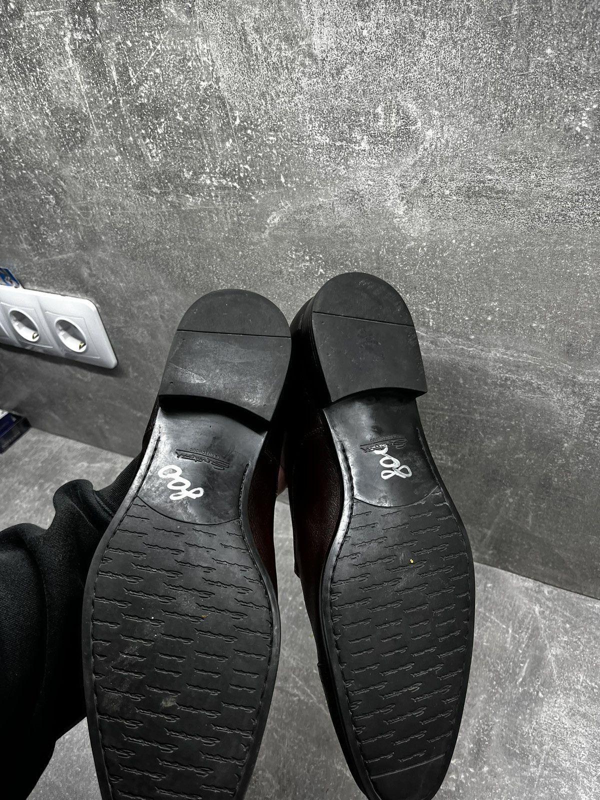 Leather × Santoni Santoni Size US 9 / EU 42 - 6 Thumbnail