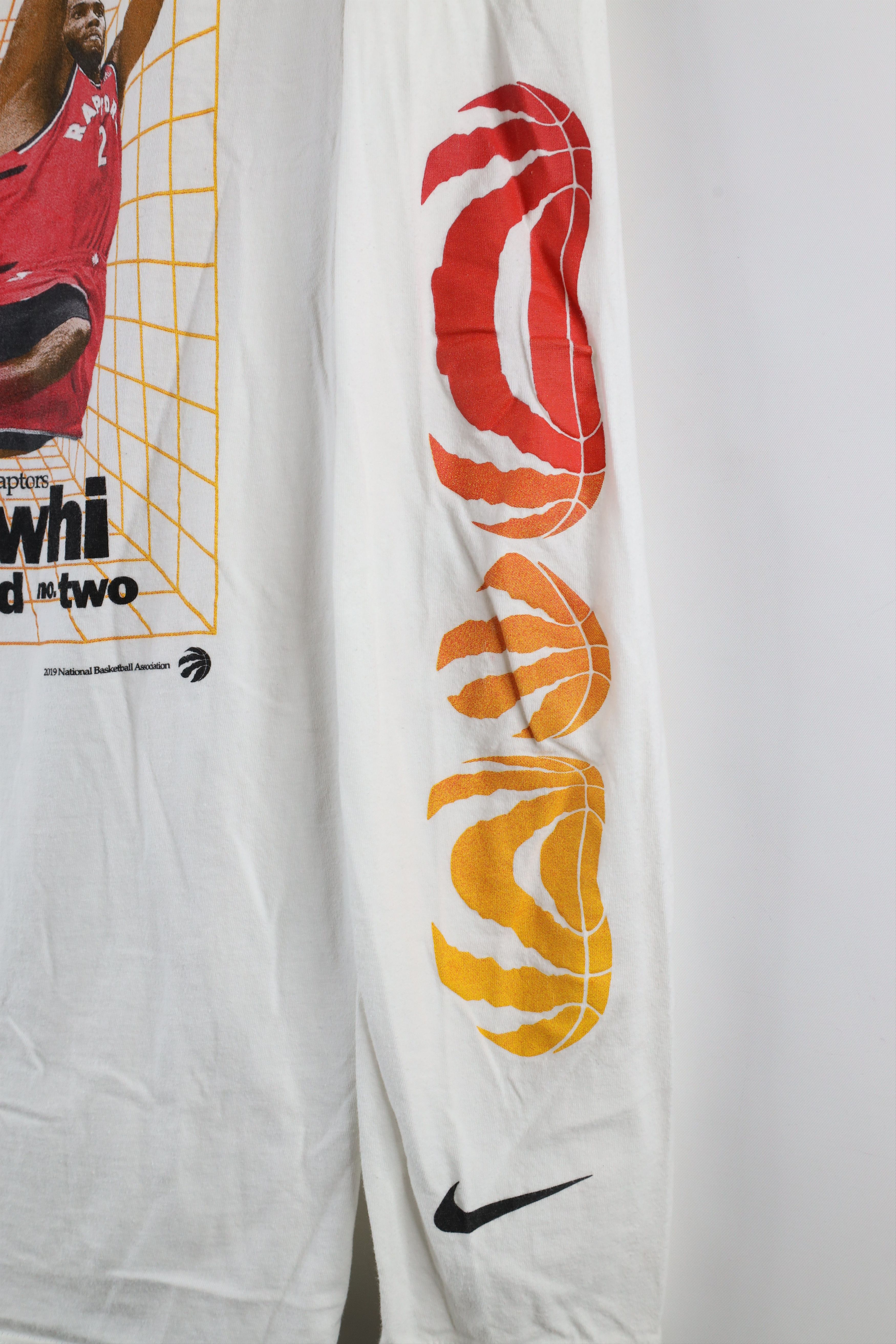 Nike × Vintage Nike Leonard Toronto Raptors Basketball Long Sleeve T-Shirt Size US M / EU 48-50 / 2 - 4 Thumbnail