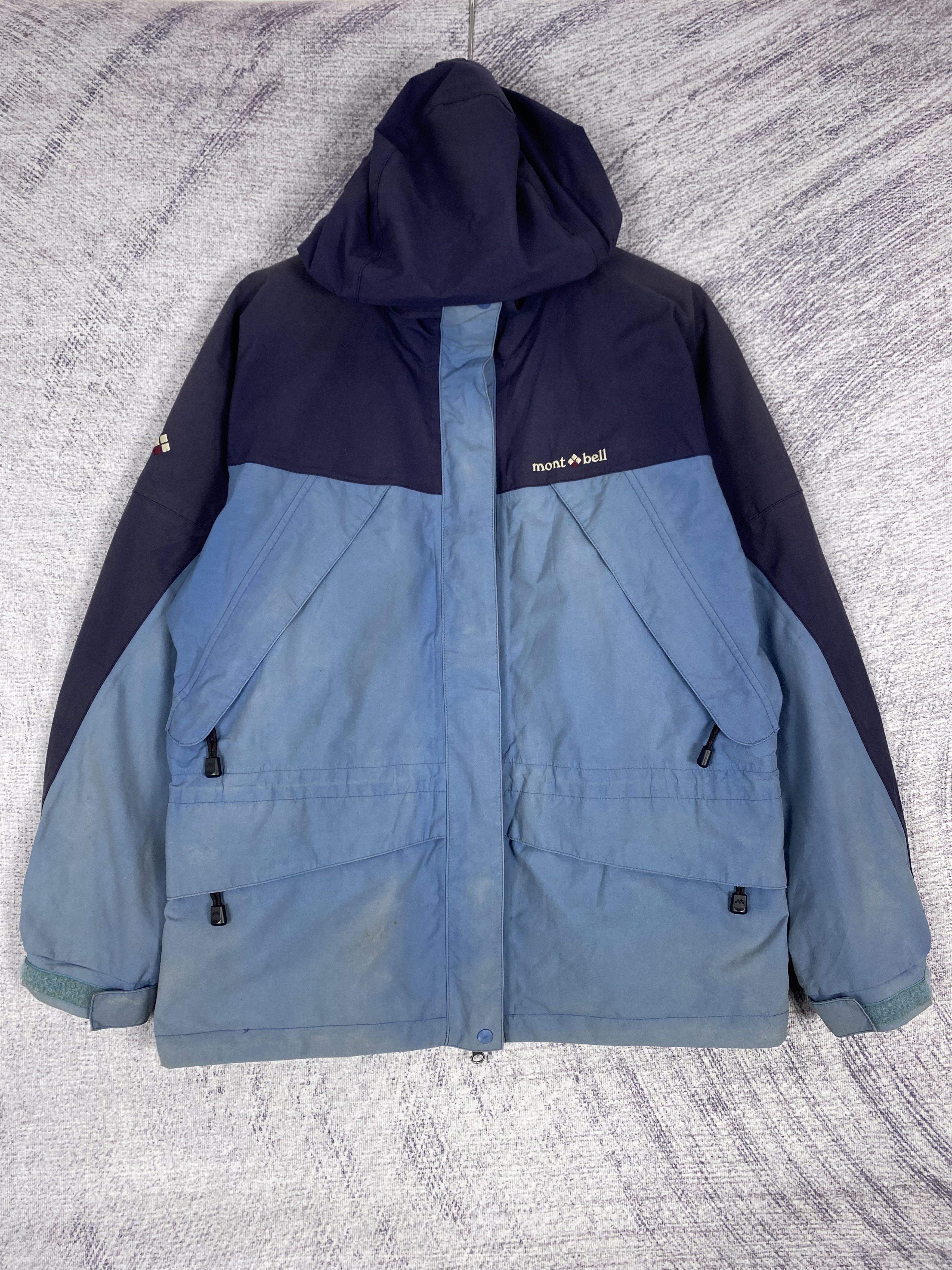 Montbell Vintage Mont-Bell Multi Pocket Little Faded Gorpcore Jacket Size US L / EU 52-54 / 3 - 1 Thumbnail