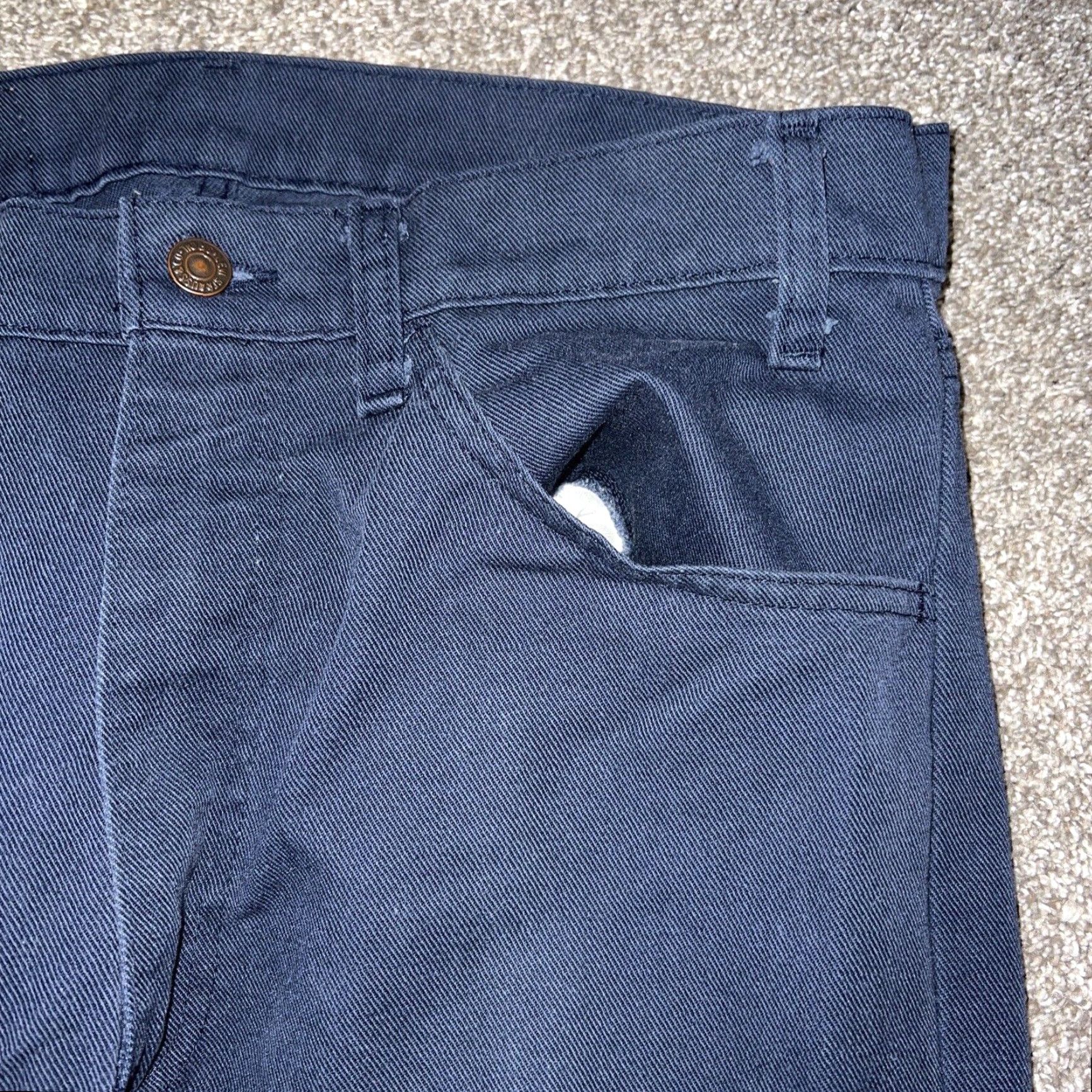 Levi's VINTAGE Levi's Jeans Men Straight Fit 34x32 Blue Casual Fashion Size US 34 / EU 50 - 2 Thumbnail