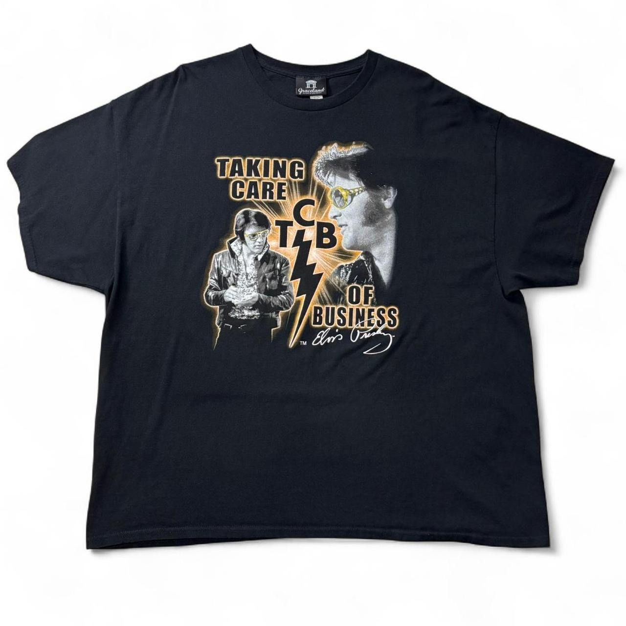Other Elvis Presley Memorabilia Black Graphic Tee - XXXL Size US XXL / EU 58 / 5 - 1 Thumbnail