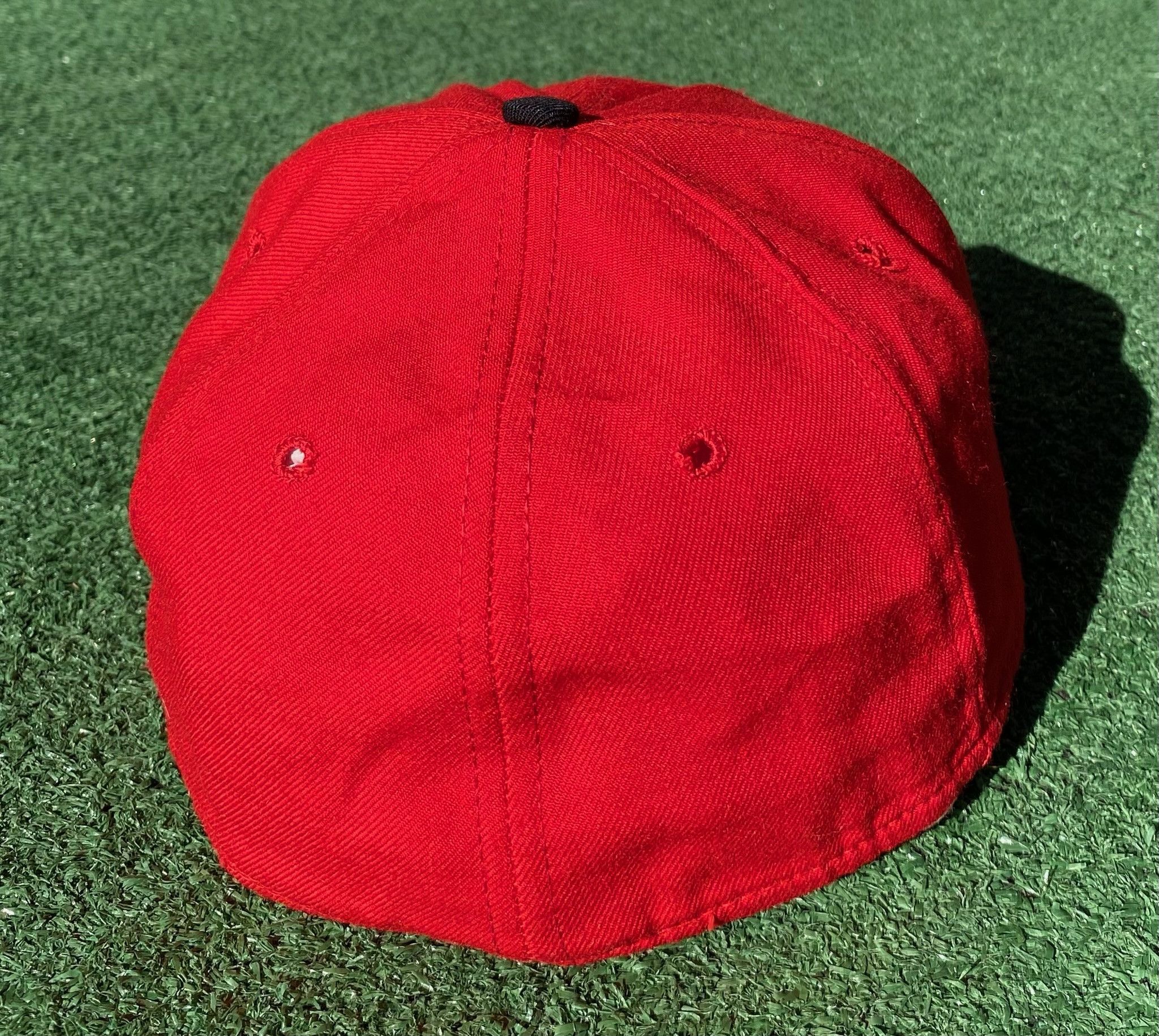 New Era 80’s New Era Georgia Bulldogs Wool Blend Red Fitted Hat 7 Size ONE SIZE - 4 Thumbnail