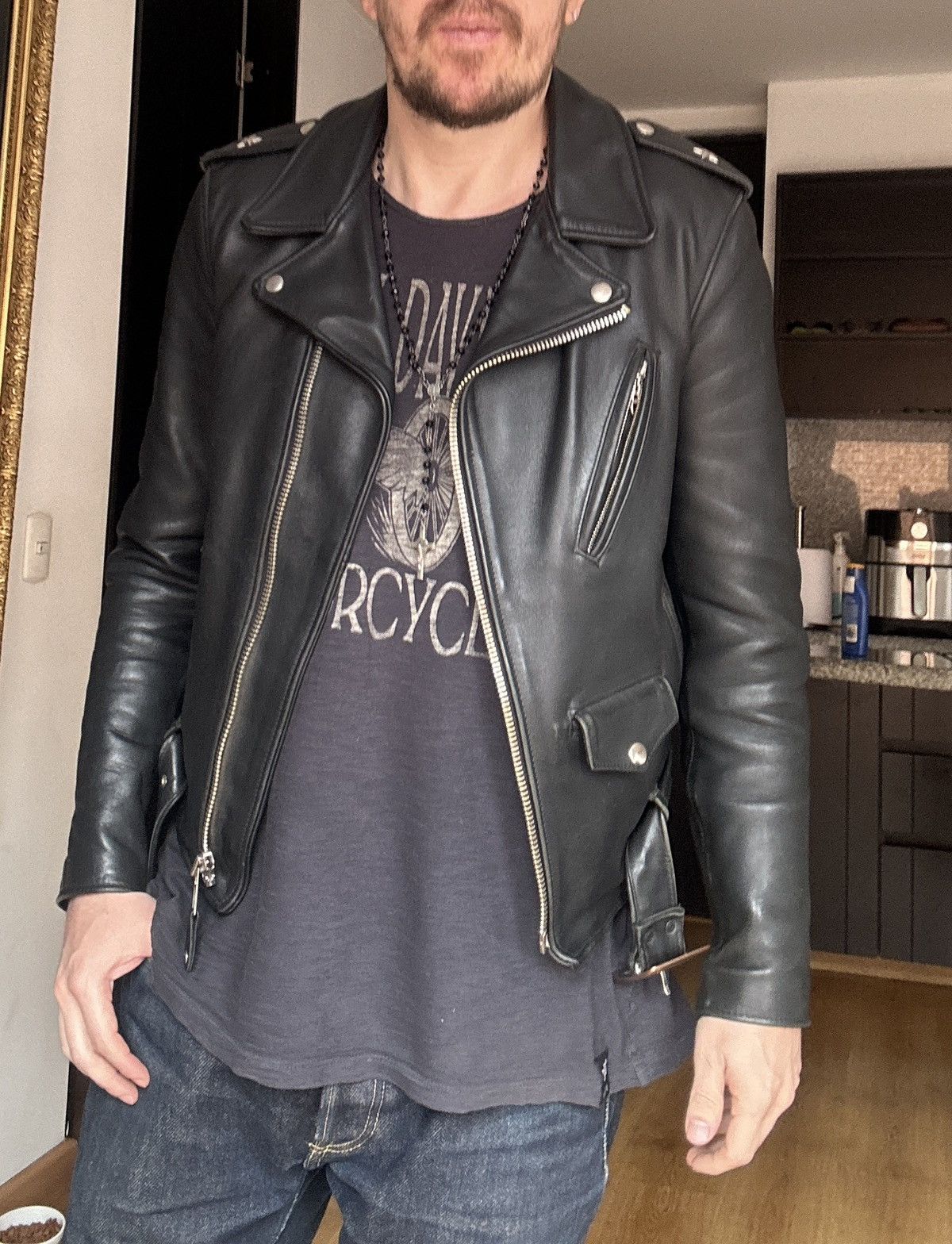 Schott Schott Perfecto 613s One star Steerhide Leather Jacket 38