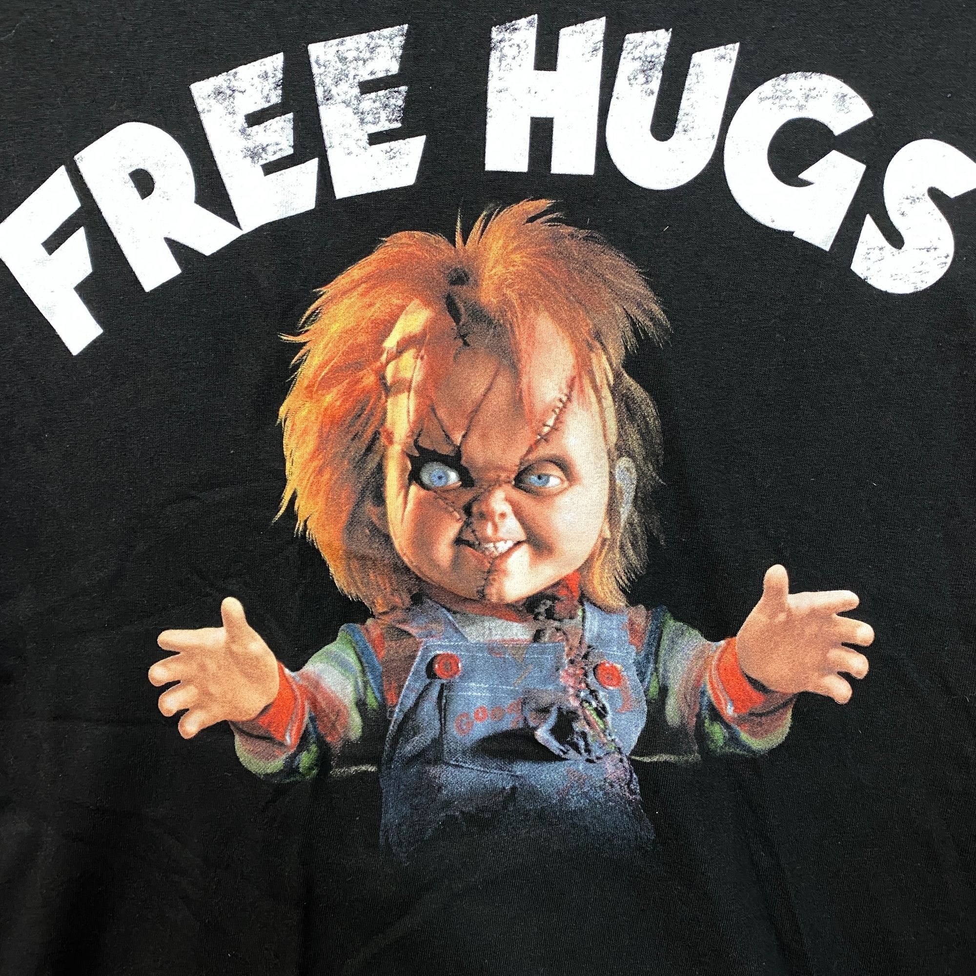 Other Chucky Free Hugs Horror Graphic Design T-Shirt Small Size US S / EU 44-46 / 1 - 2 Thumbnail