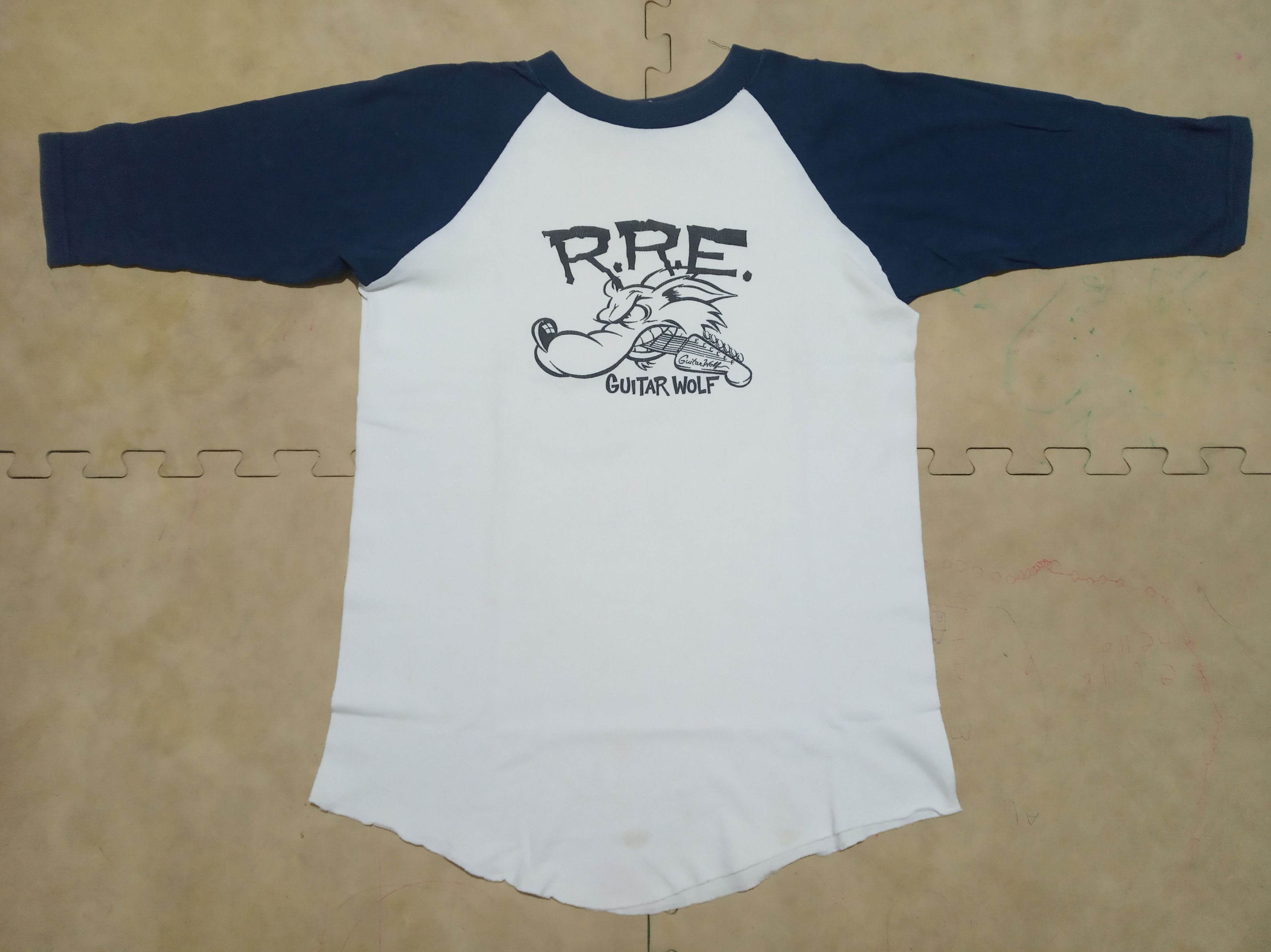 Band Tees Guitar Wolf "R.R.E." Size US S / EU 44-46 / 1 - 1 Thumbnail