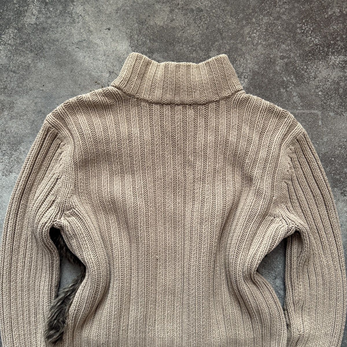 Hysteric Glamour Japanese Style Vintage Faux Fur Knit Zip Sweater Size M / US 6-8 / IT 42-44 - 11 Thumbnail