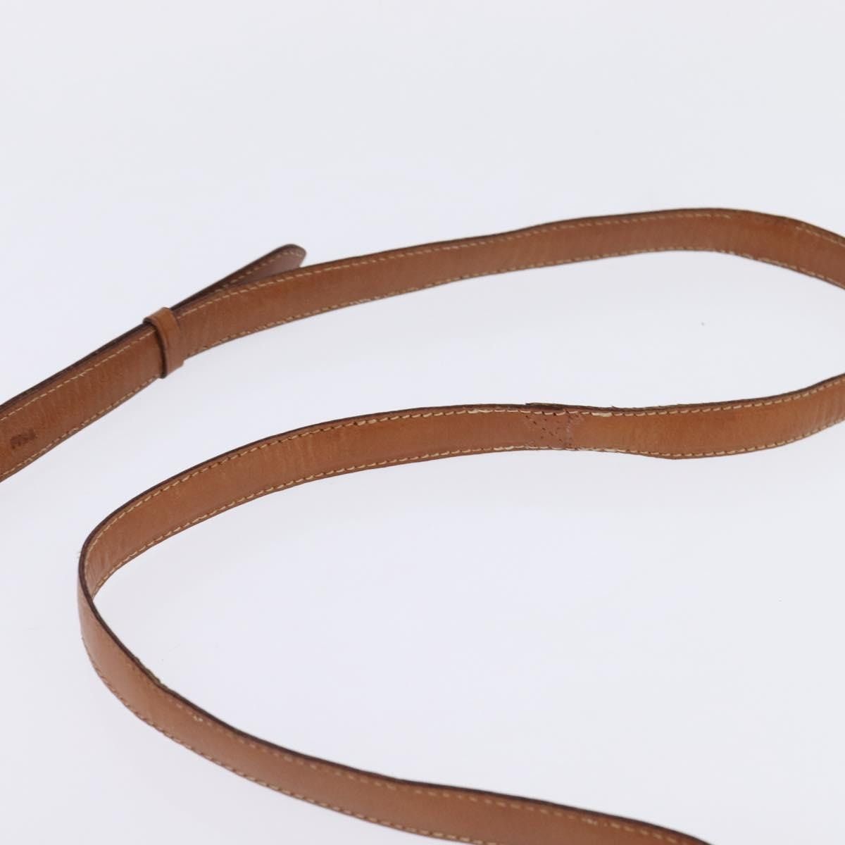 Celine CELINE Macadam Canvas Shoulder Bag Pvc Leather Brown Gold Size ONE SIZE - 8 Thumbnail