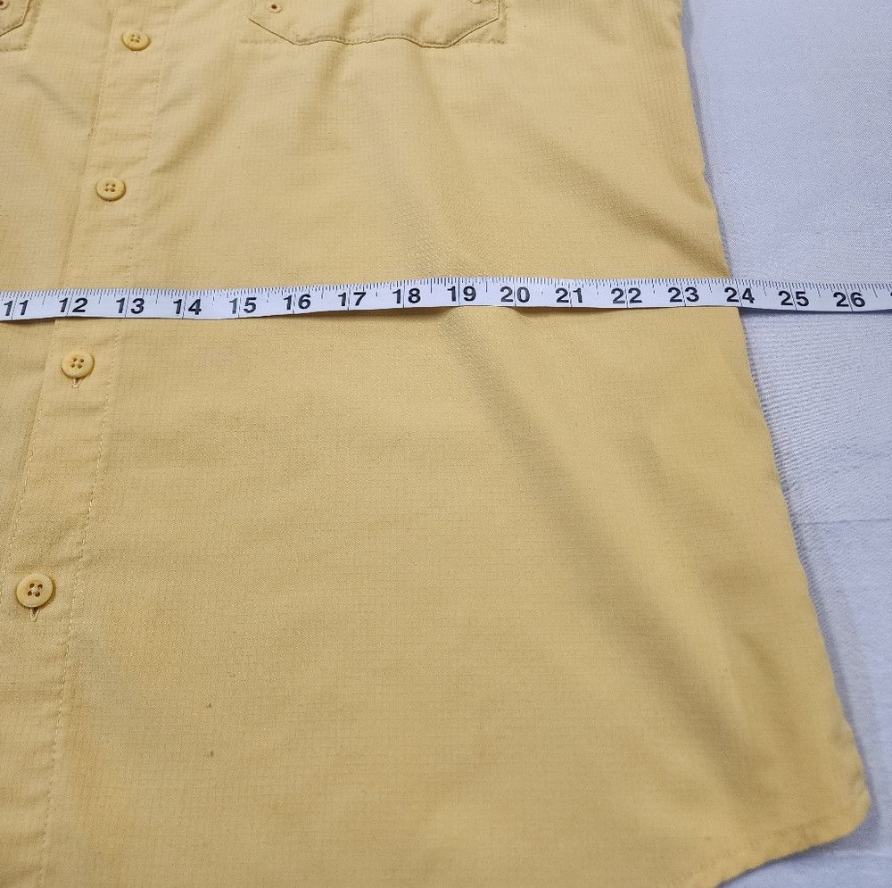 Columbia Columbia PFG Yellow Lightweight Fishing Performance Shirt Size US L / EU 52-54 / 3 - 6 Thumbnail