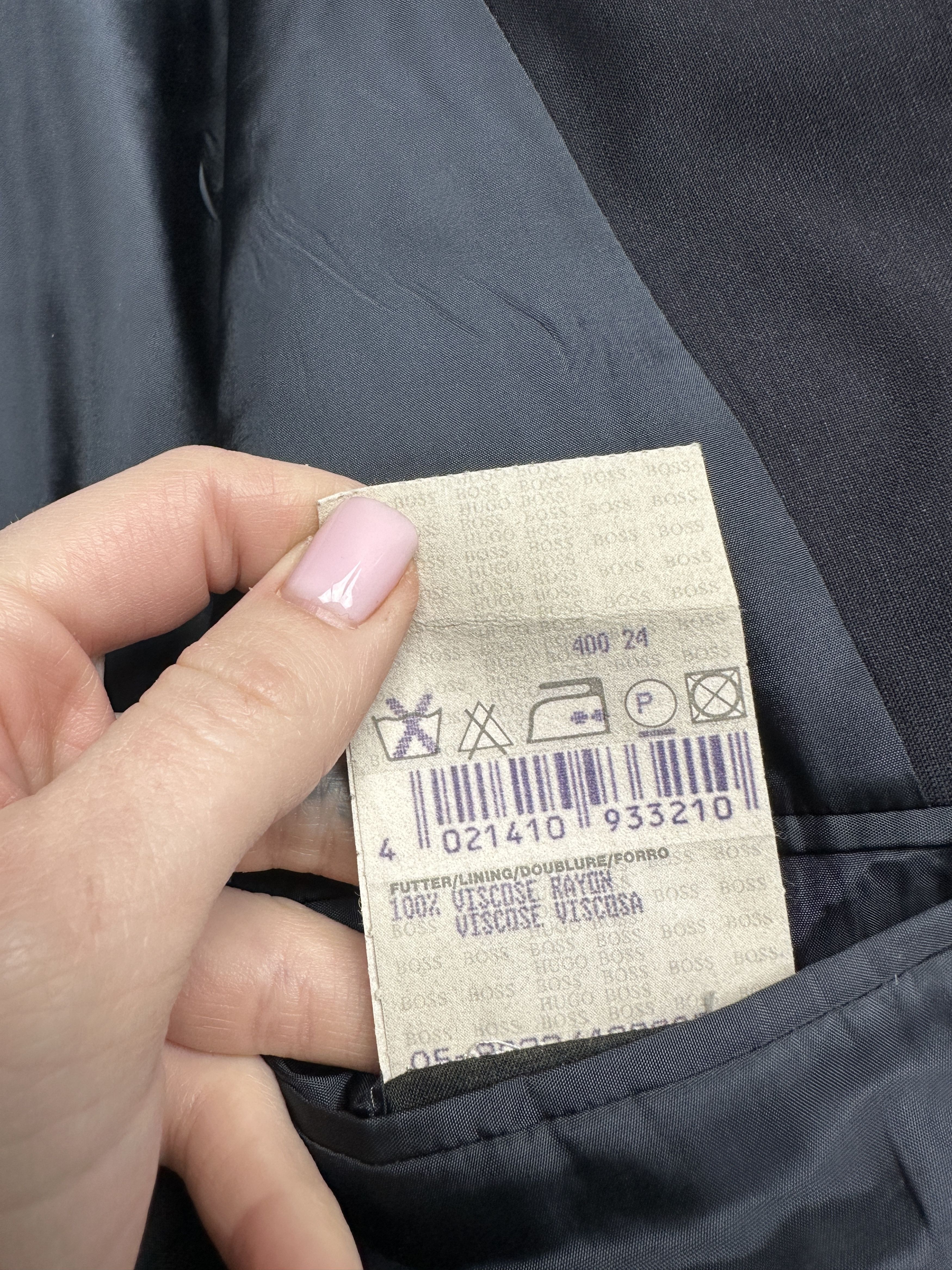 Hugo Boss Hugo Boss Mens Wool Suit Blazer + Pants Size 38R - 8 Thumbnail