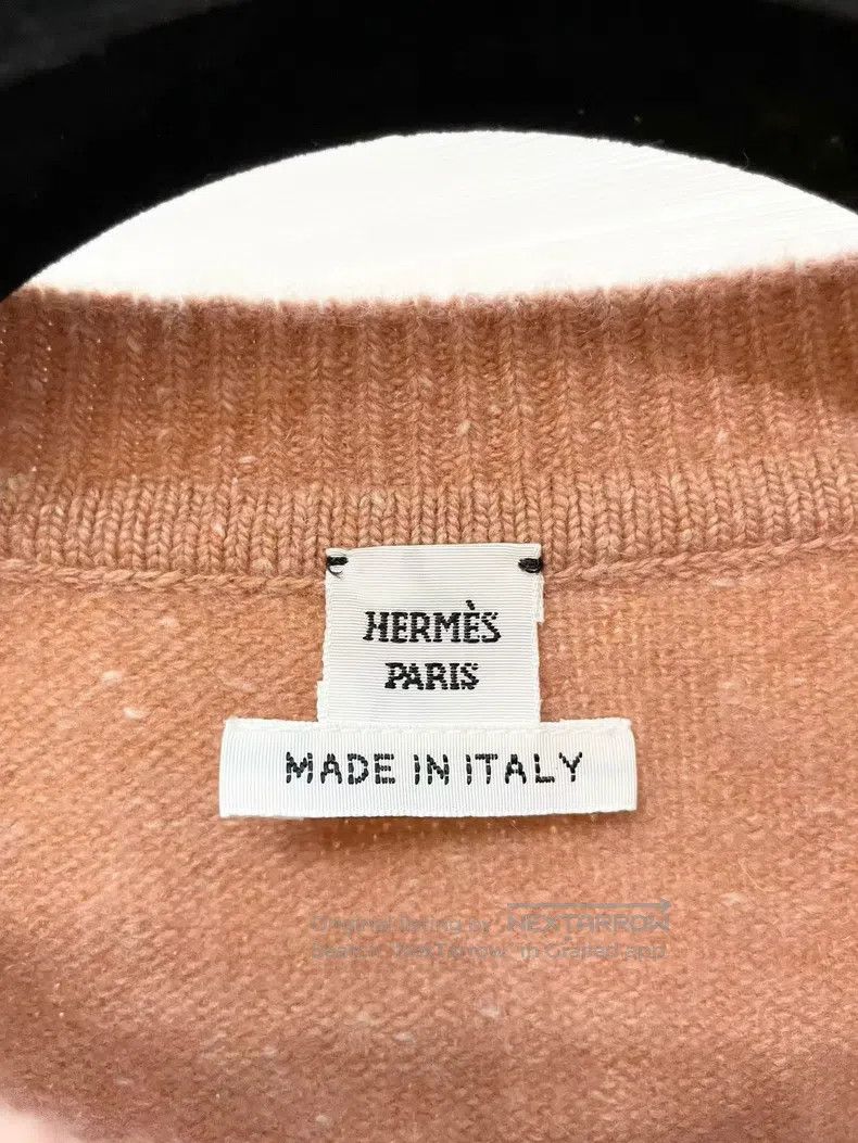 Hermes Hermes Silk Cashmere Blended Knit Top Size XS / US 0-2 / IT 36-38 - 5 Thumbnail