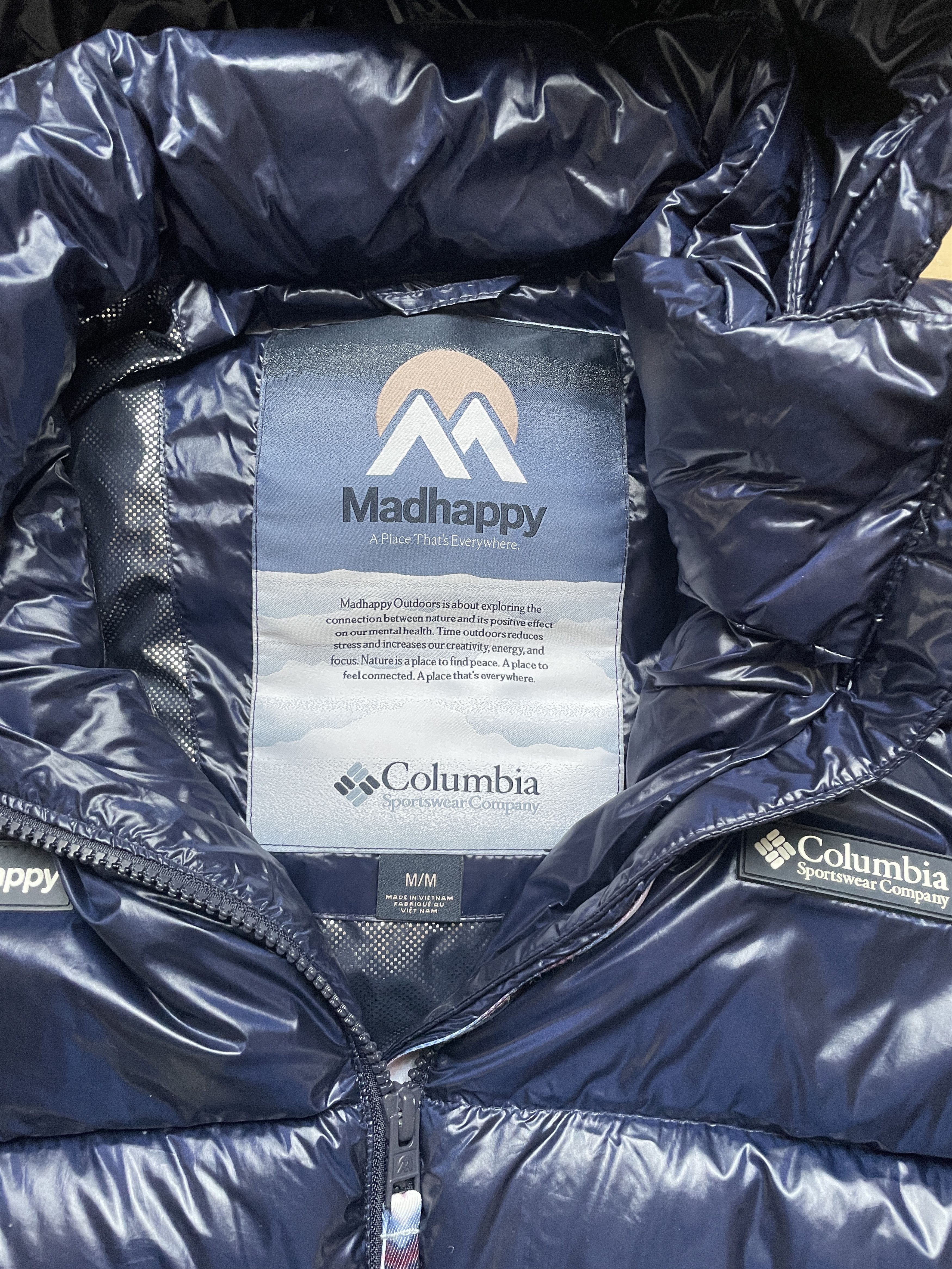Columbia × Madhappy Madhappy Navy Columbia Edition Down Jacket Size US M / EU 48-50 / 2 - 5 Thumbnail