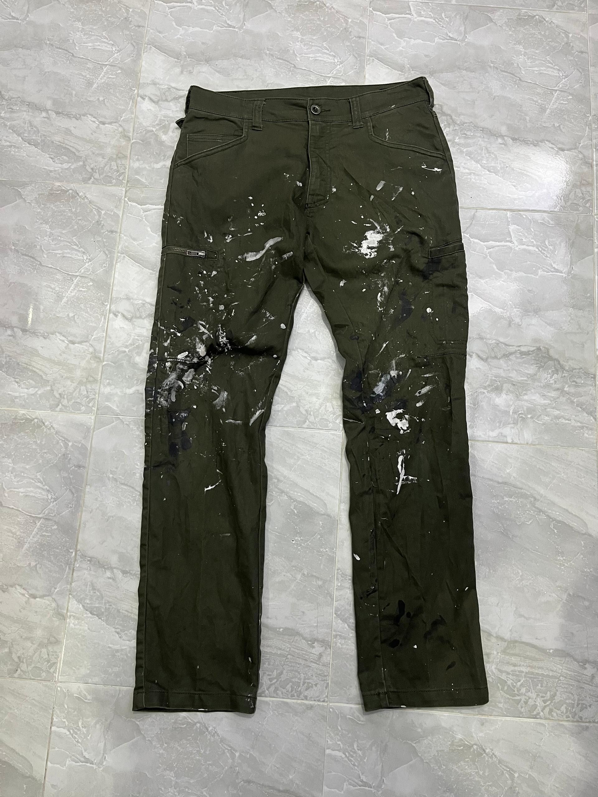 Japanese Brand FieldCore Paint Splatter Work Pants Archive Size US 32 / EU 48 - 1 Thumbnail