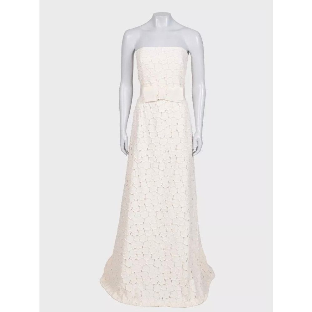 Max Mara NWOT Max Mara Beige Wedding Dress - FR40/L Size M / US 6-8 / IT 42-44 - 1 Thumbnail