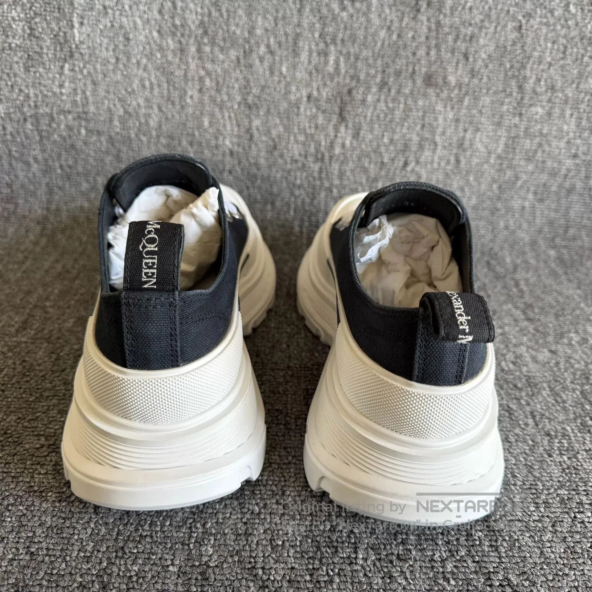 Alexander McQueen Alexander McQueen Platform Canvas Shoes 37. Size US 6 / IT 36 - 4 Thumbnail